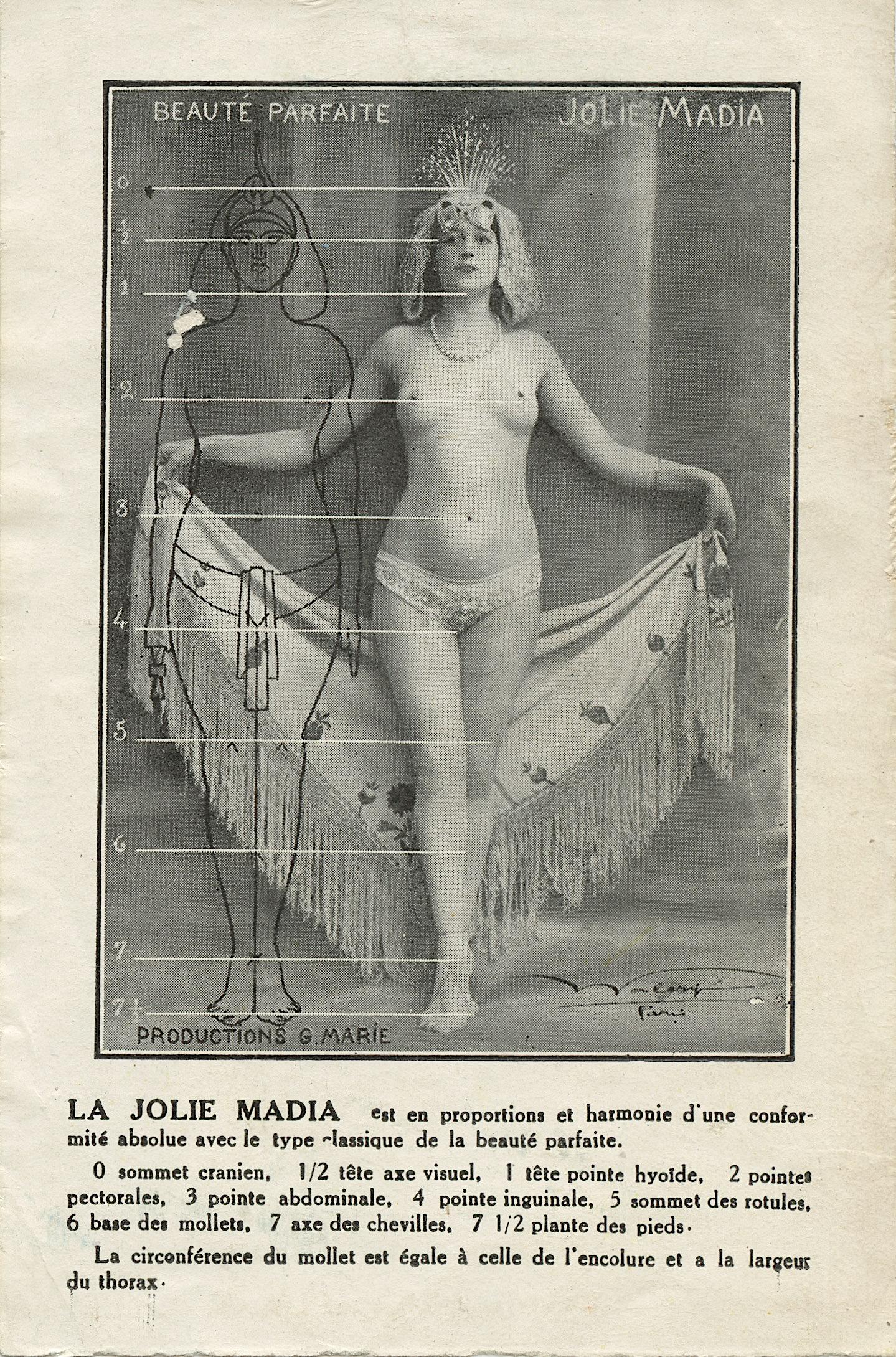 Antique / Vintage Rare Postcard Aviation Circus Nouveau (1 of 2)