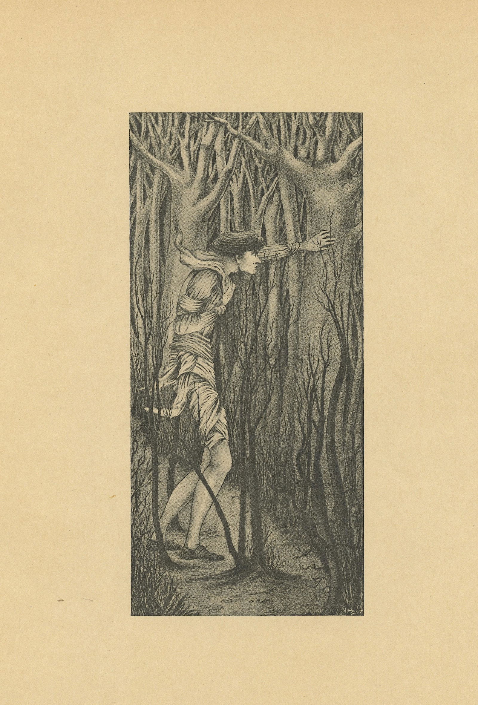 AUBREY BEARDSLEY Antique Print Litho, Printed 1899: Antique Lithograph print produced in England by John Lane London in 1899. Paper dimensions 10" x 6.75". Vincent Beardsley (21 August 1872 â€“ 16 March 1898) was an English illustrator and author.