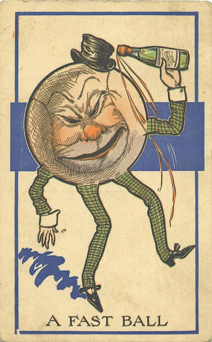 Early Postcard Unusual Rare BASEBALL (1 of 2)