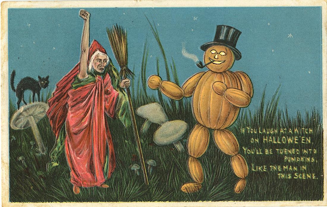 Early Postcard Unusual Rare Halloween (1 of 2)