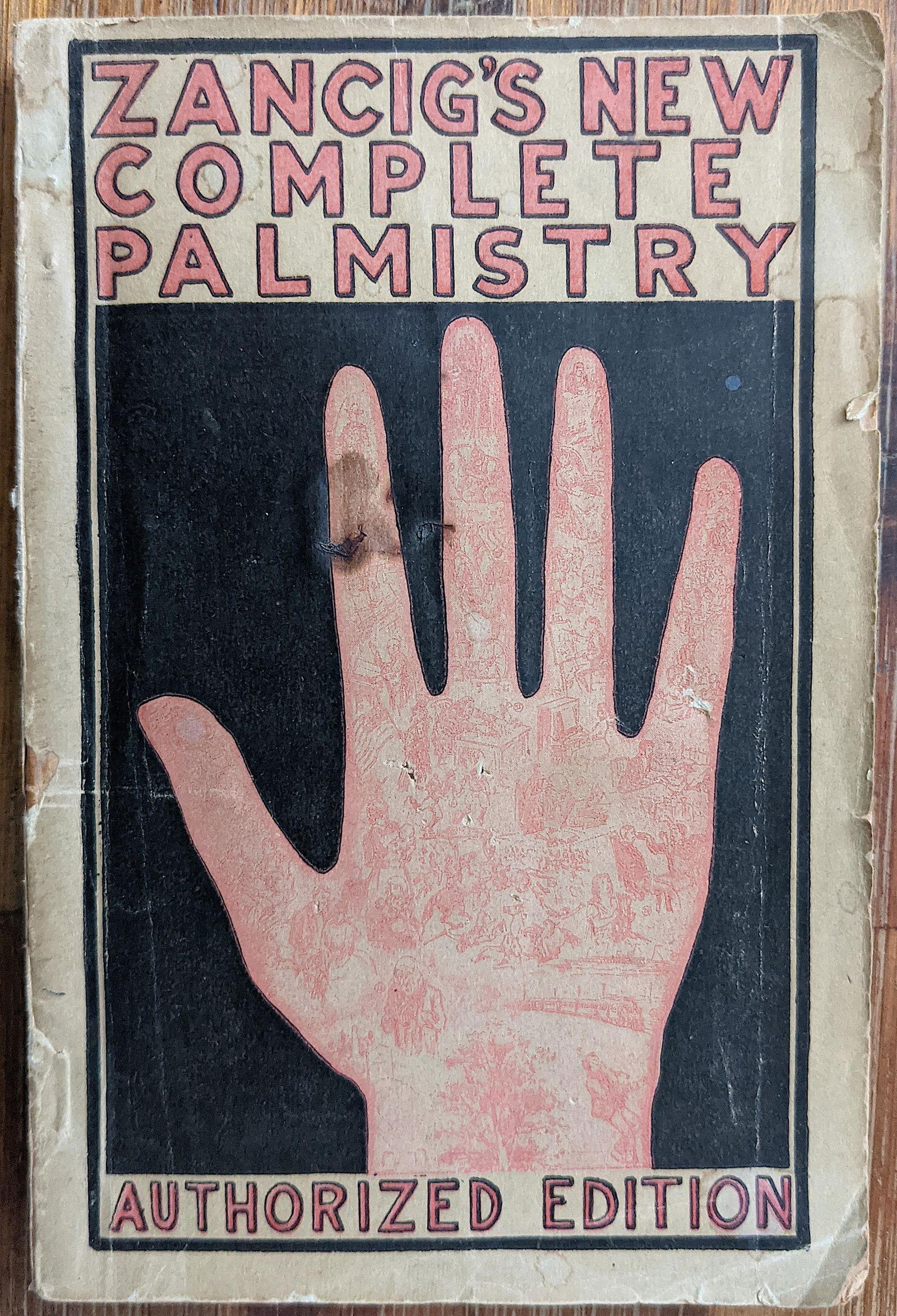 New Complete Palmistry by Prof. Zancig, Illustrated, (1 of 5)