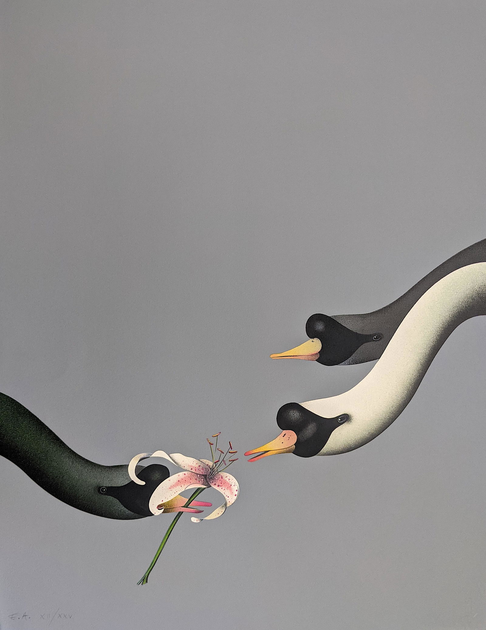 JEAN-PAUL DONADINI Signed Original Lithograph 12/25 (1 of 5)