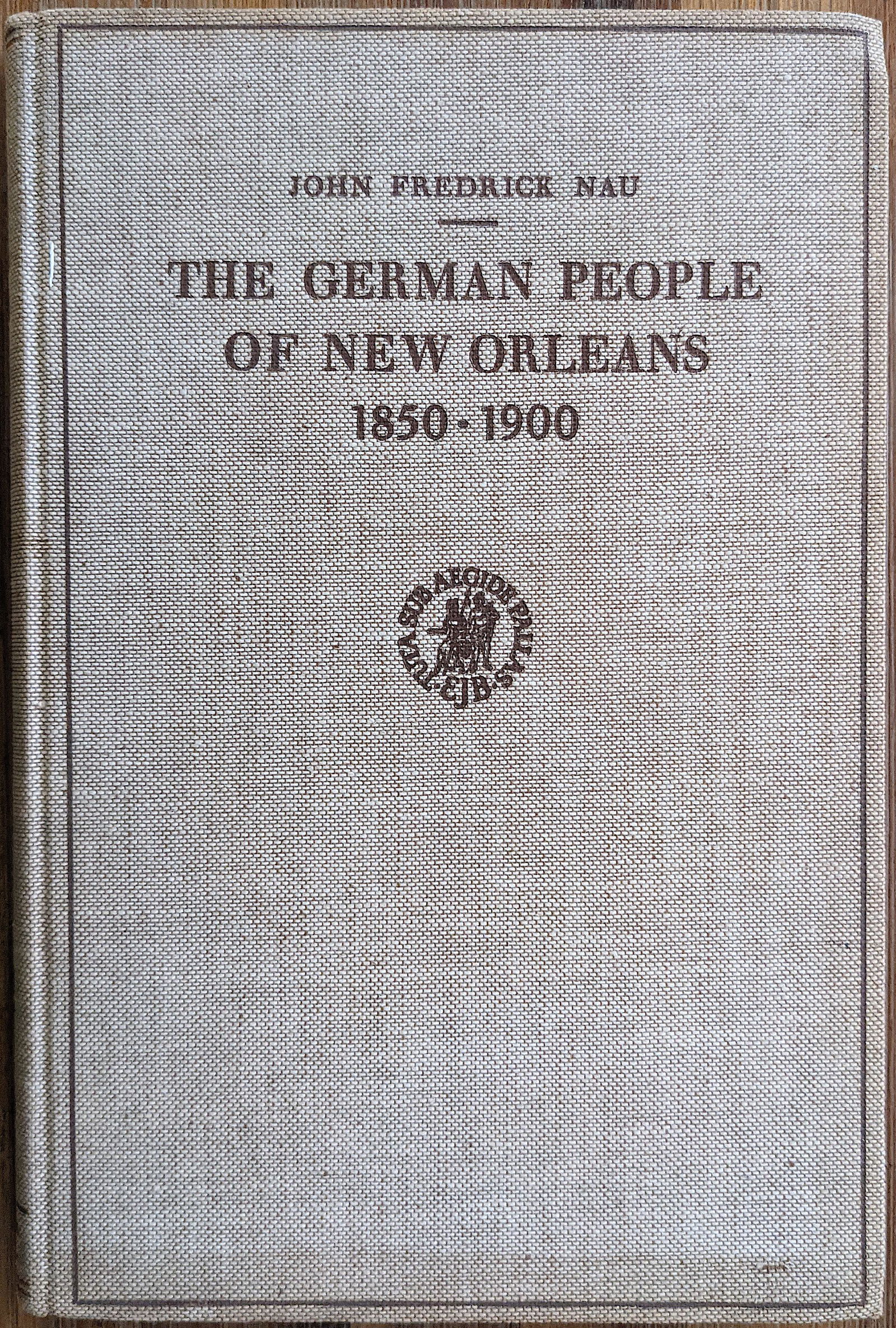 1st Ed. Signed by Author The German People Of New (1 of 5)