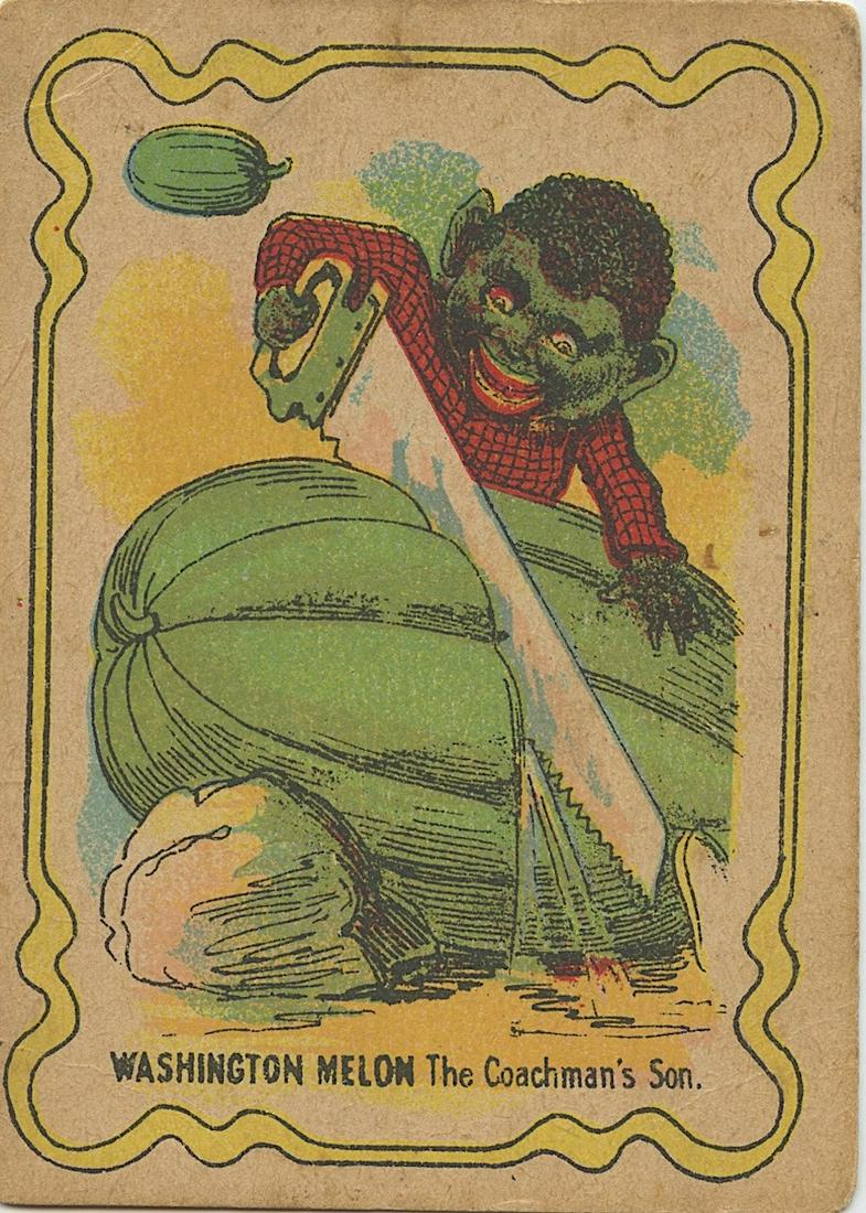 Very Rare Early Black Americana Collectible Card (1 of 2)