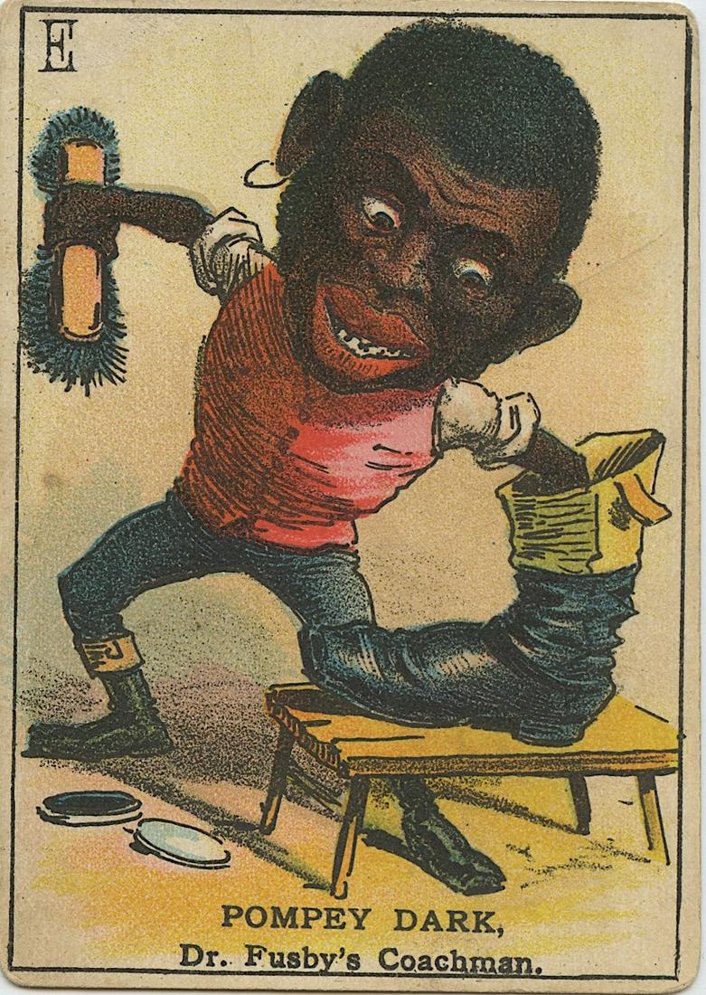 Very Rare Early Black Americana Collectible Card (1 of 2)