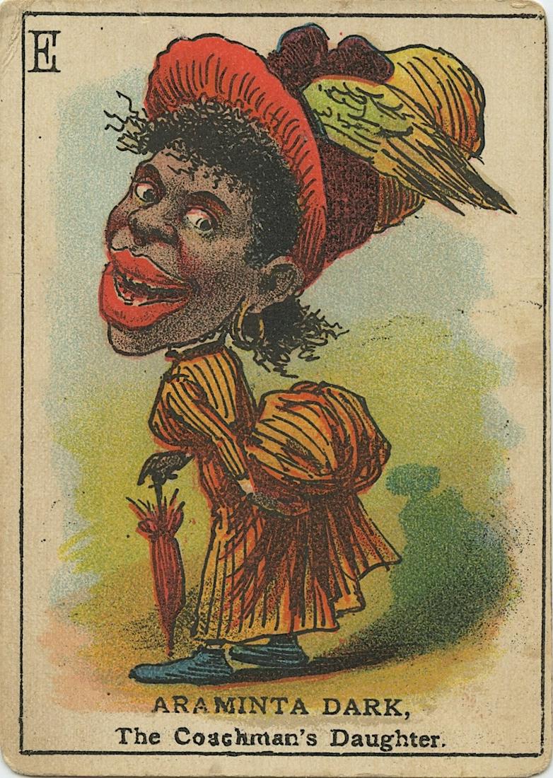 Very Rare Early Black Americana Collectible Card (1 of 2)