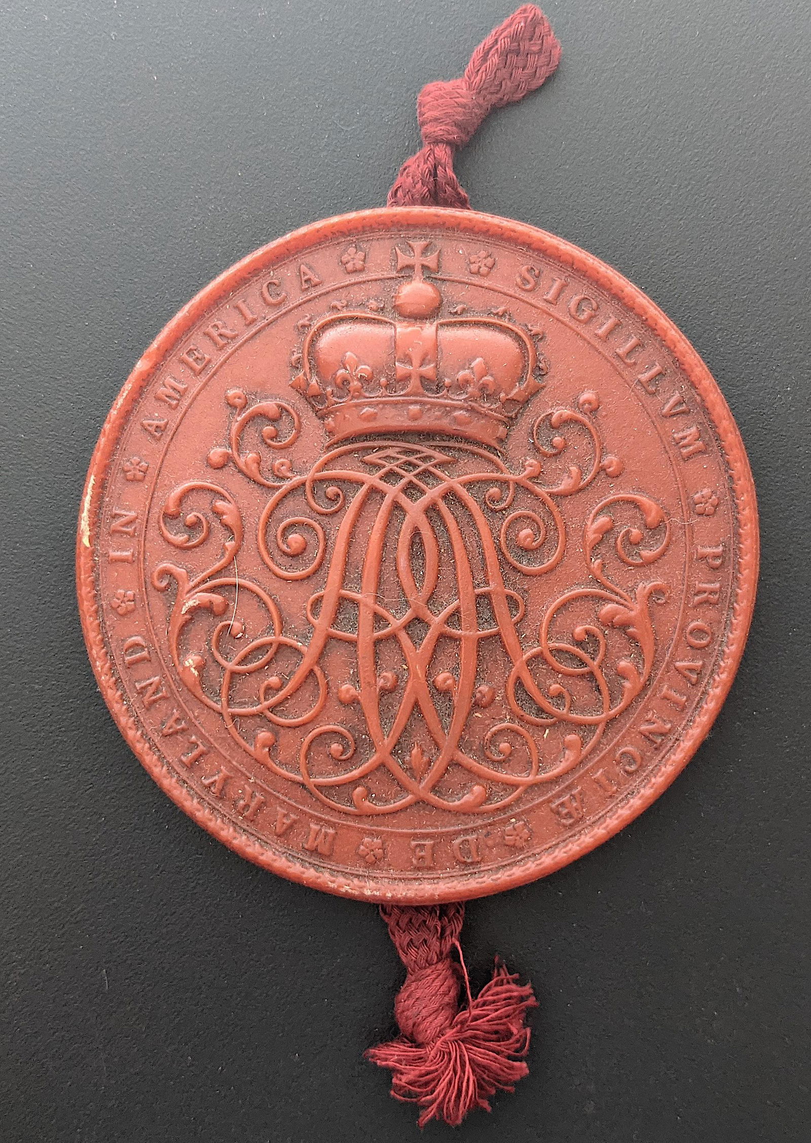 Extremely Rare Antique Wax Seal American War Of (1 of 2)