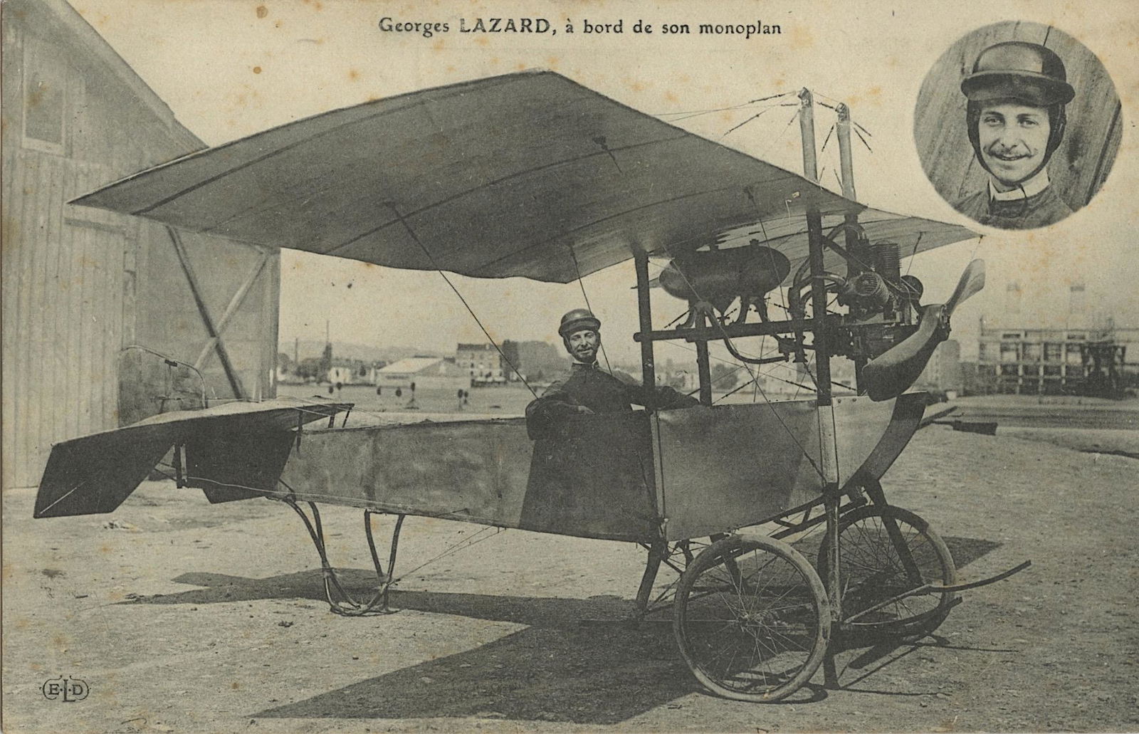 Early Postcard Unusual Rare Pioneers Aviation (1 of 2)