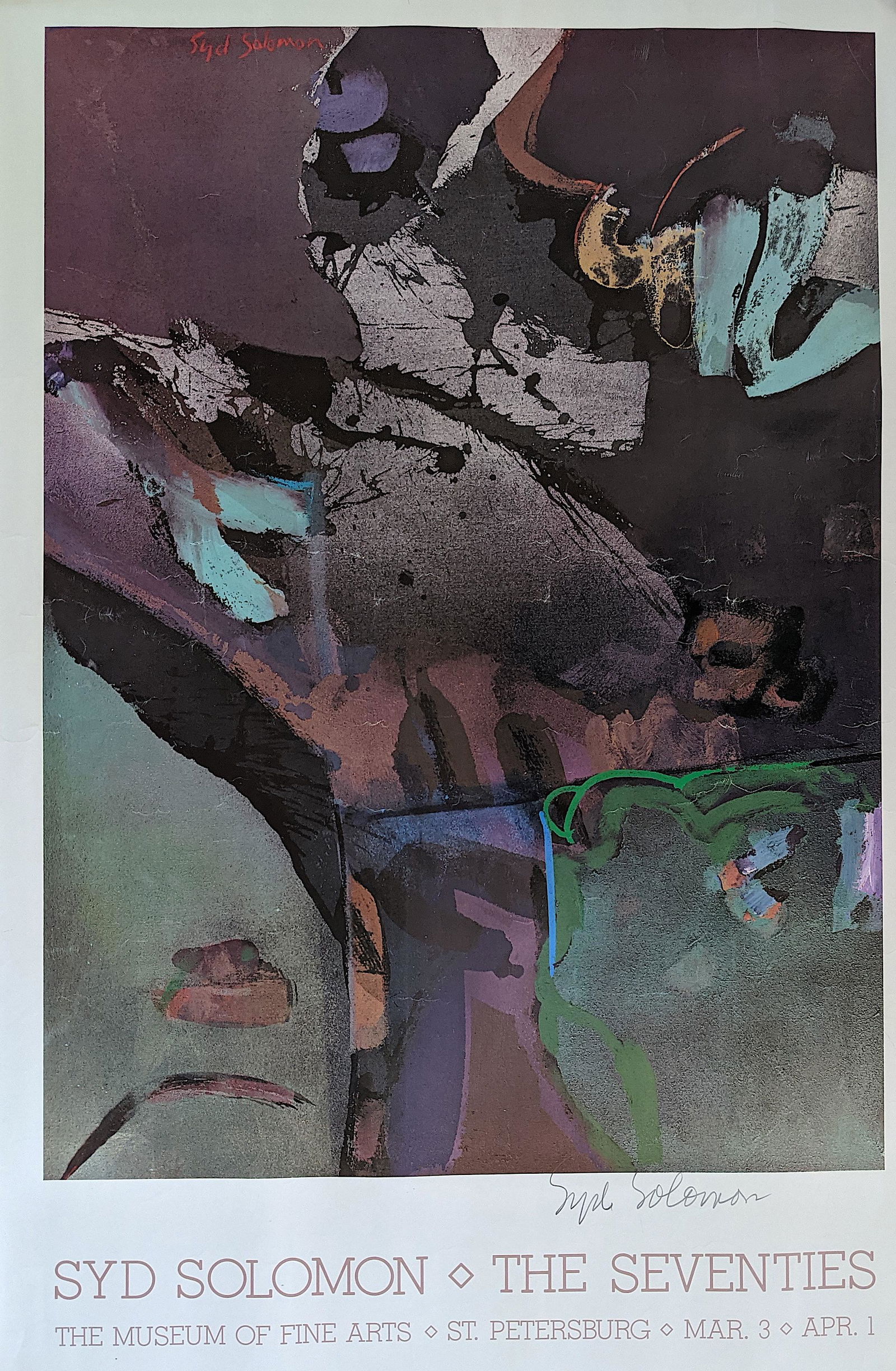 SYD SOLOMON Hand Signed Poster (1 of 6)