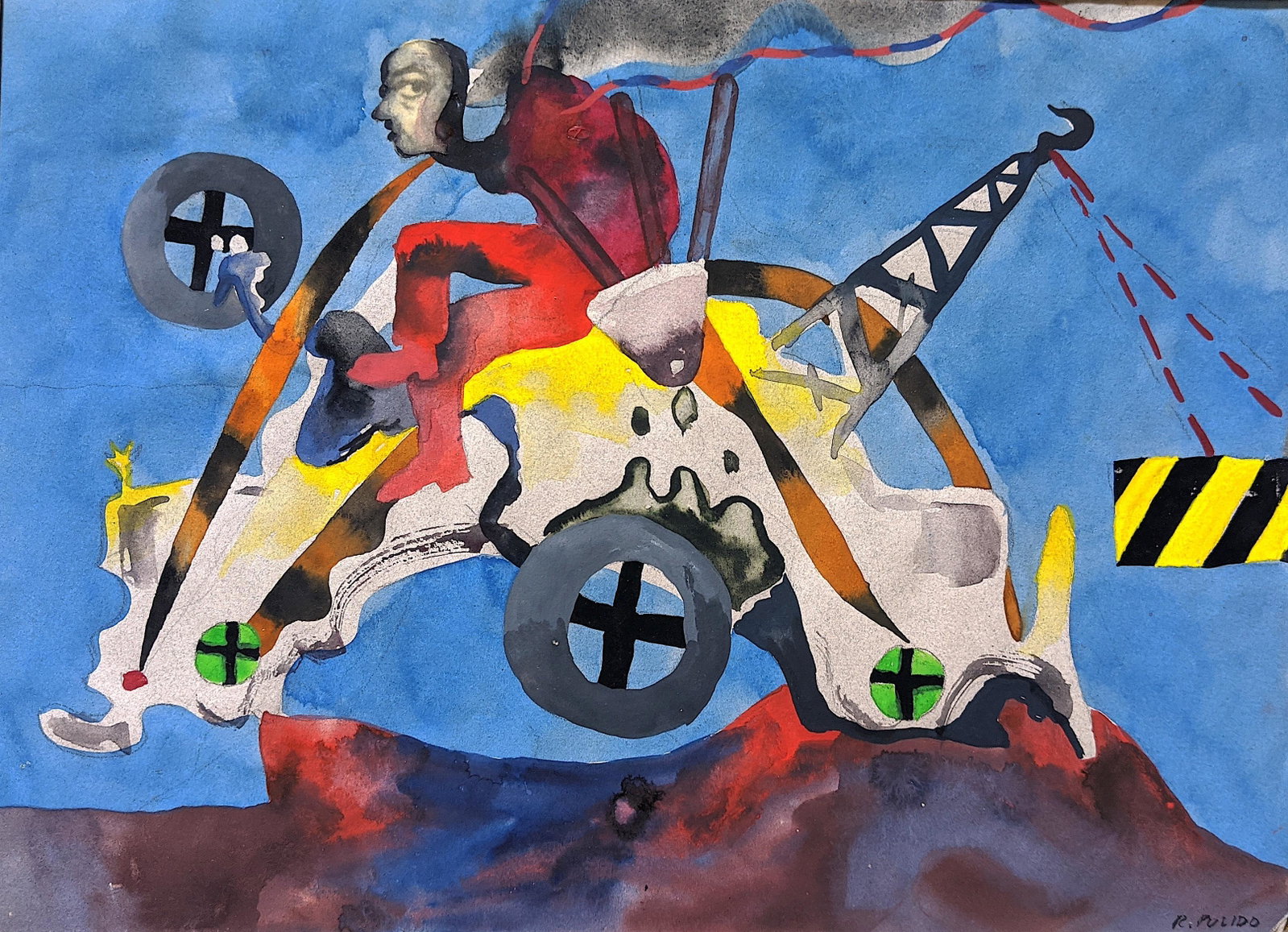 ROBERTO PULIDO, Mexico Original Watercolor Painting: Roberto Pulido GonzÃ¡lez was born in Guadalajara, Jalisco, MÃ©xico, on november 13th 1970. He has a degree on Visual Arts for Plastic Expression from the University of Guadalajara. He has over 25 