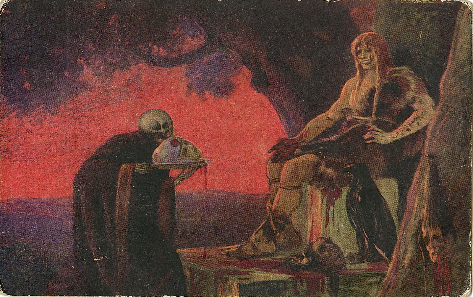 Antique Vintage Rare Postcard Corbella WWI (1 of 2)