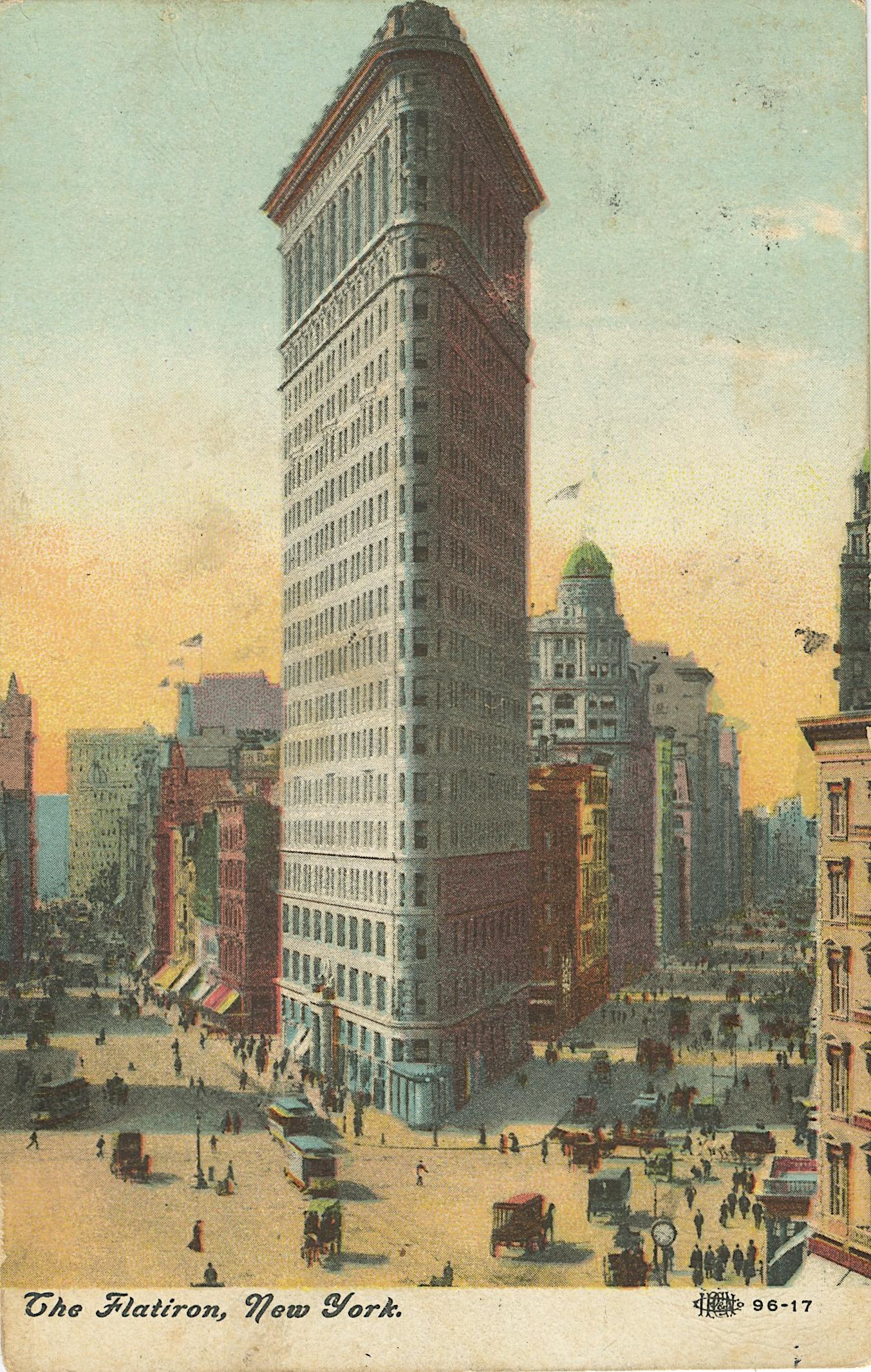 Antique Vintage Rare Postcard New York N.Y. (1 of 2)