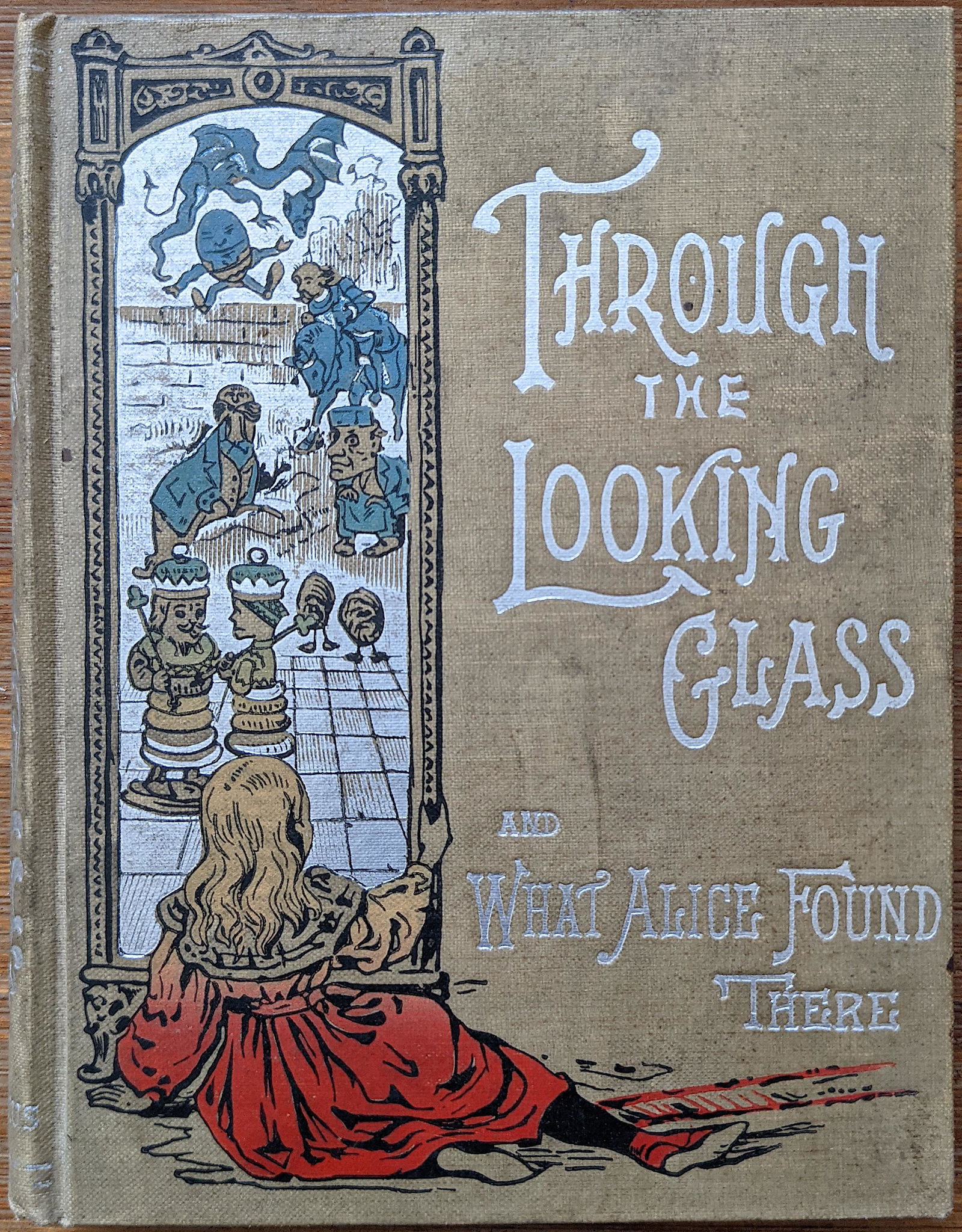 Through The Looking Glass Illistrated Lewis Carroll, (1 of 5)