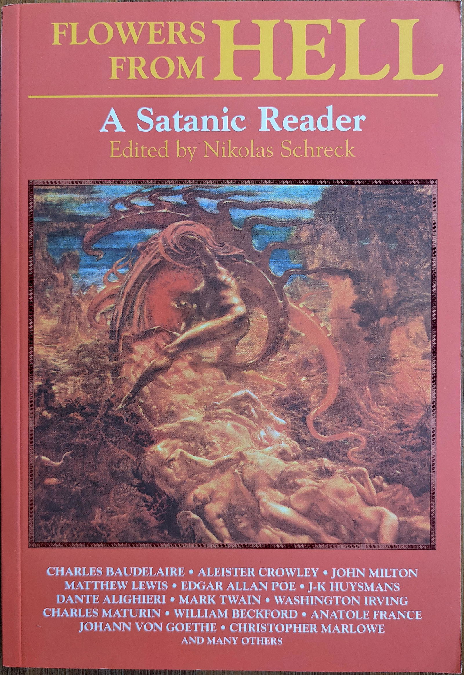 Book Flowers From HELL Edited Nikolas Schreck (1 of 4)