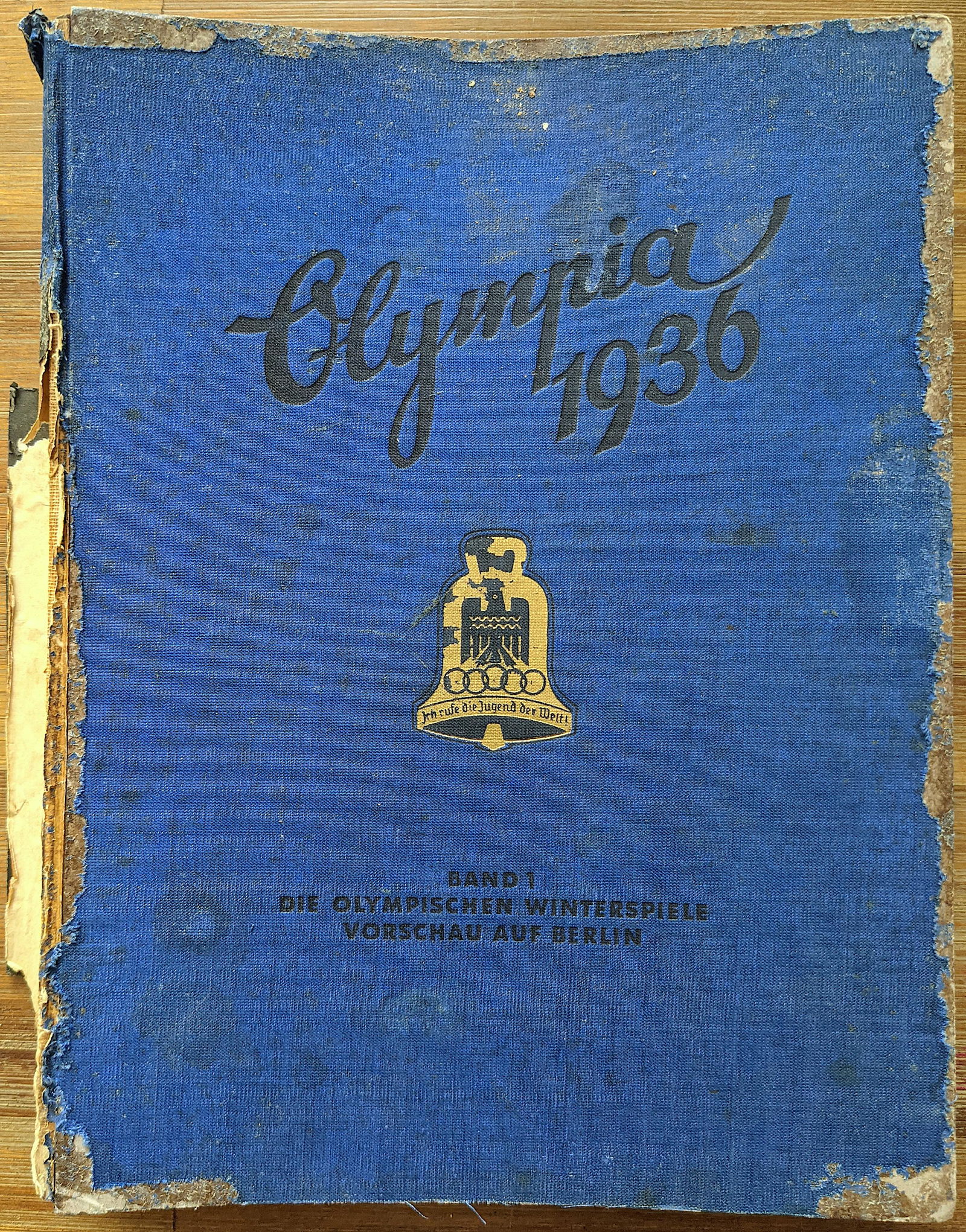 1936 German Olympics Official Souvenir Book Band I Rare (1 of 12)