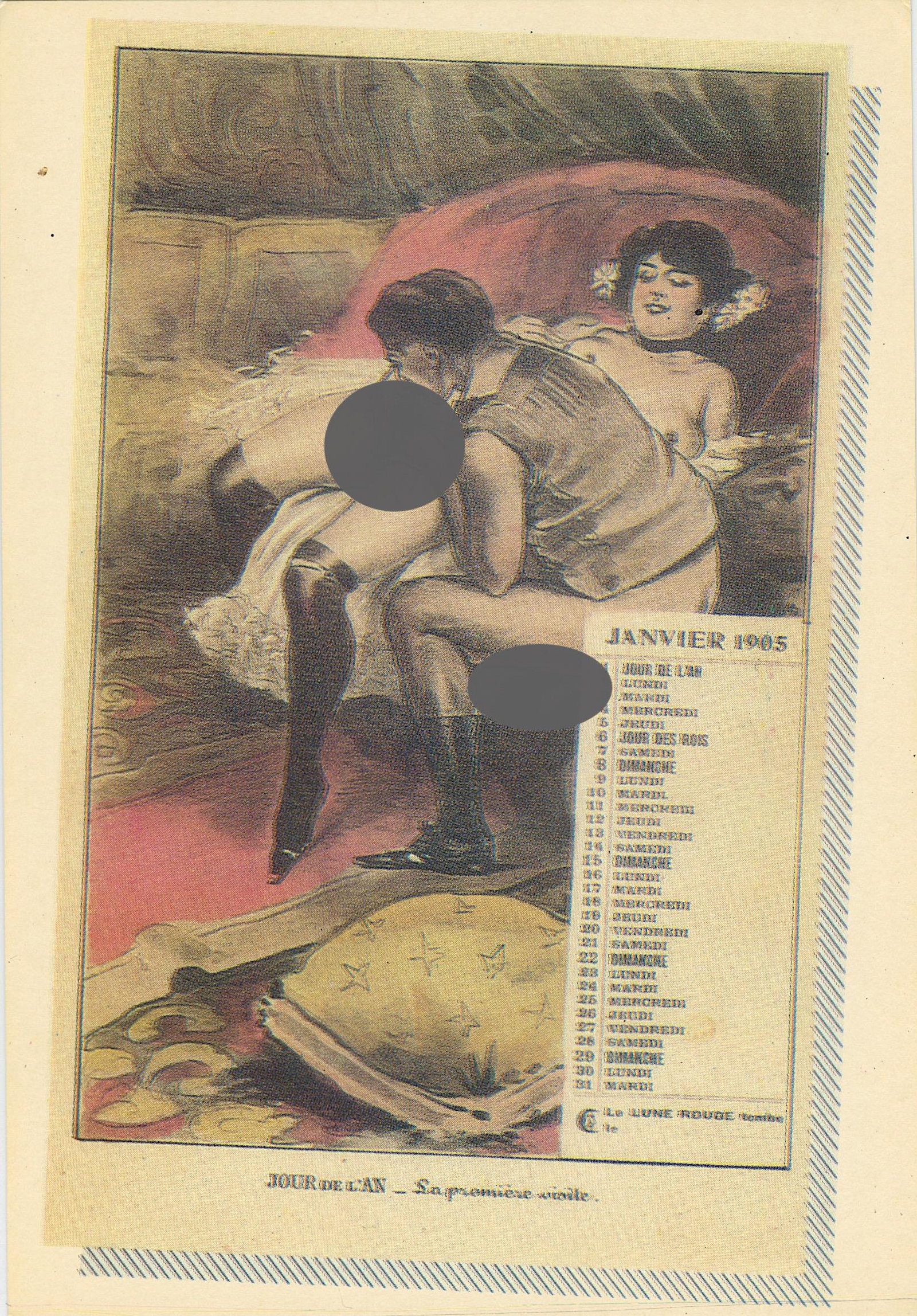 Very Rare Cook Recipe Card (In Spanish) With Erotic: Archives of a collector in Argentina.These cards were part of a very limited edition printed by a graphic workshop in Buenos Aires, Argentina during the 20th century. Artelisted is fortunate to have r