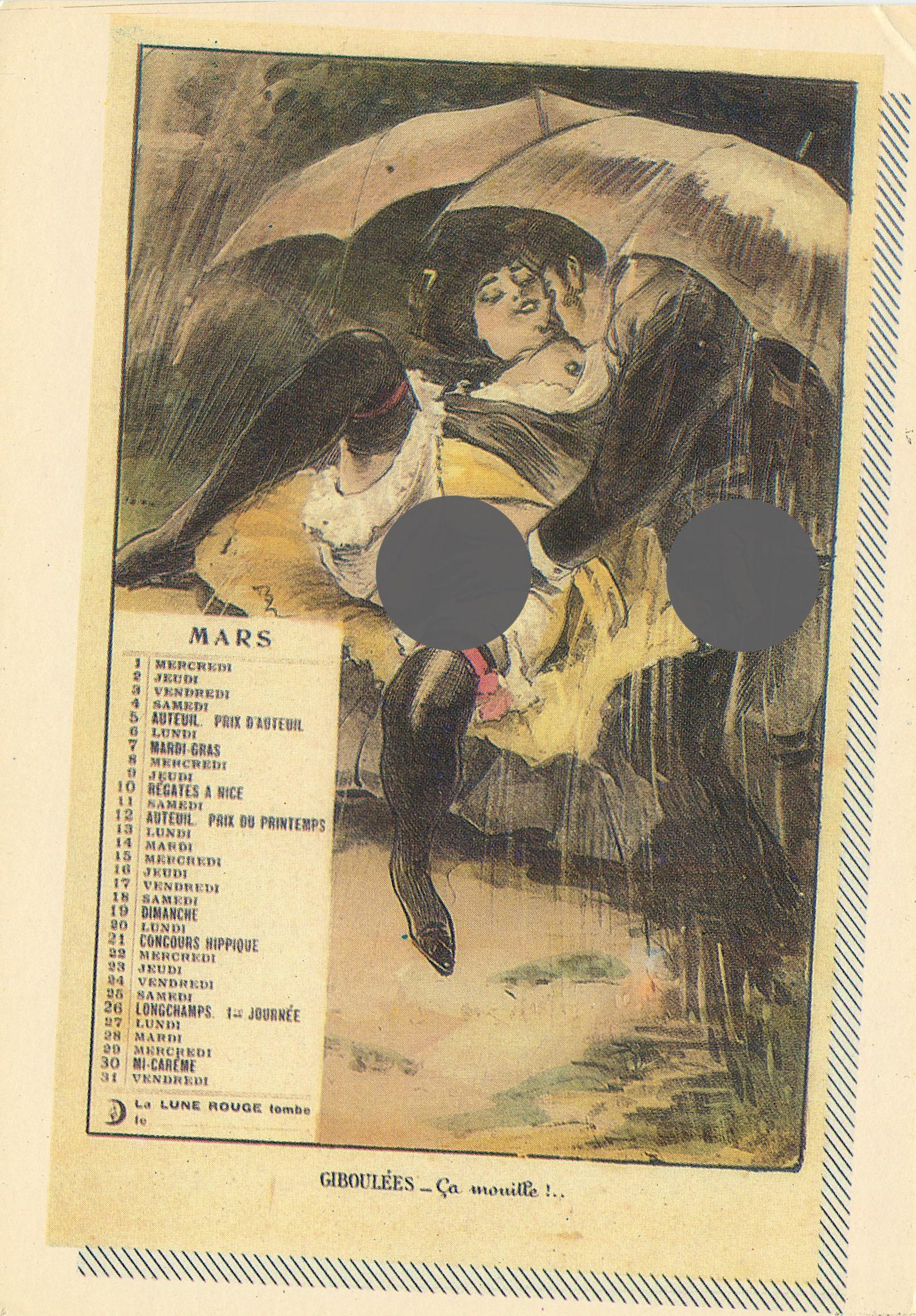 Very Rare Cook Recipe Card (In Spanish) With Erotic: Archives of a collector in Argentina.These cards were part of a very limited edition printed by a graphic workshop in Buenos Aires, Argentina during the 20th century. Artelisted is fortunate to have r