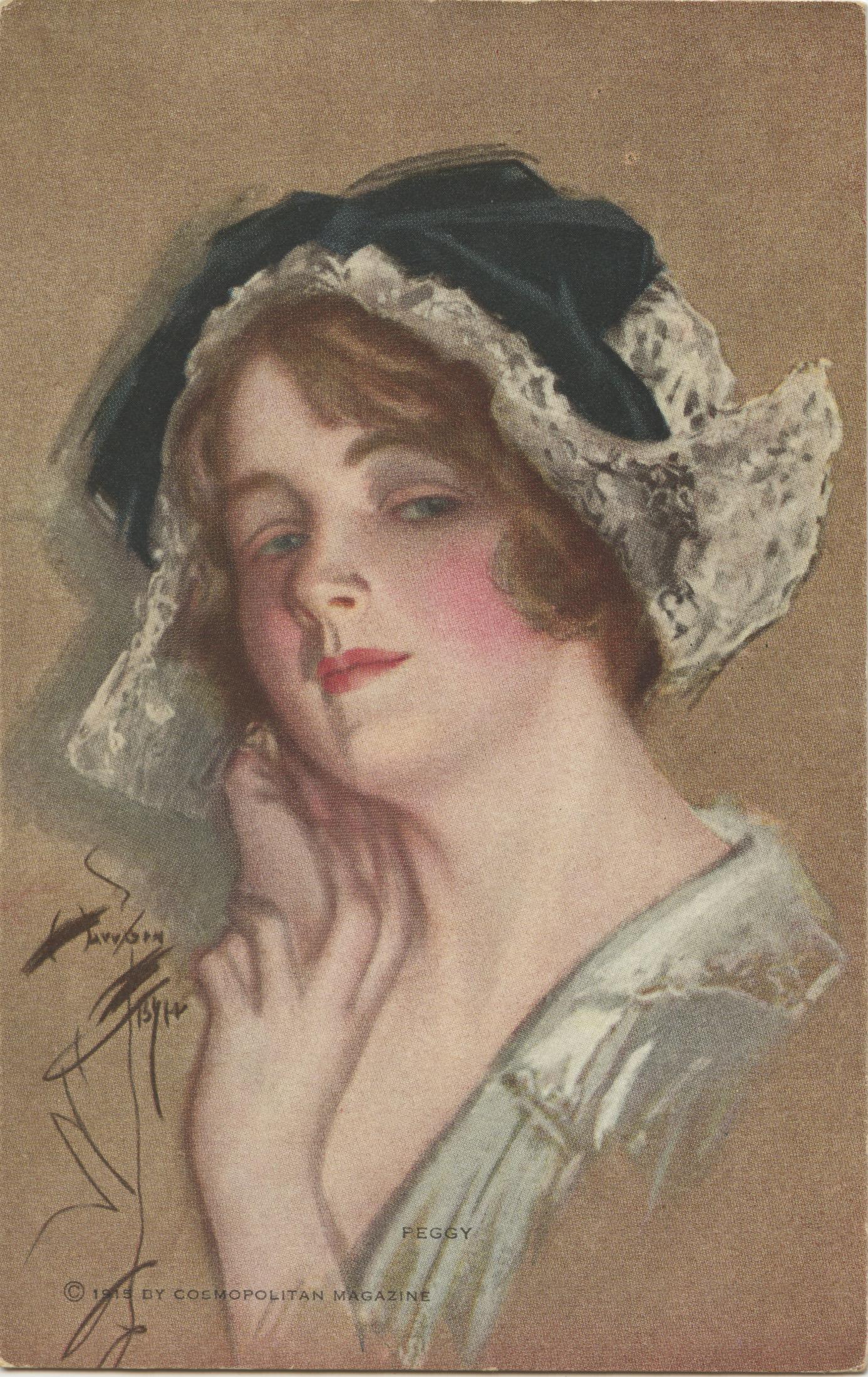 Antique Postcard Art Nouveau Deco Signed (1 of 2)