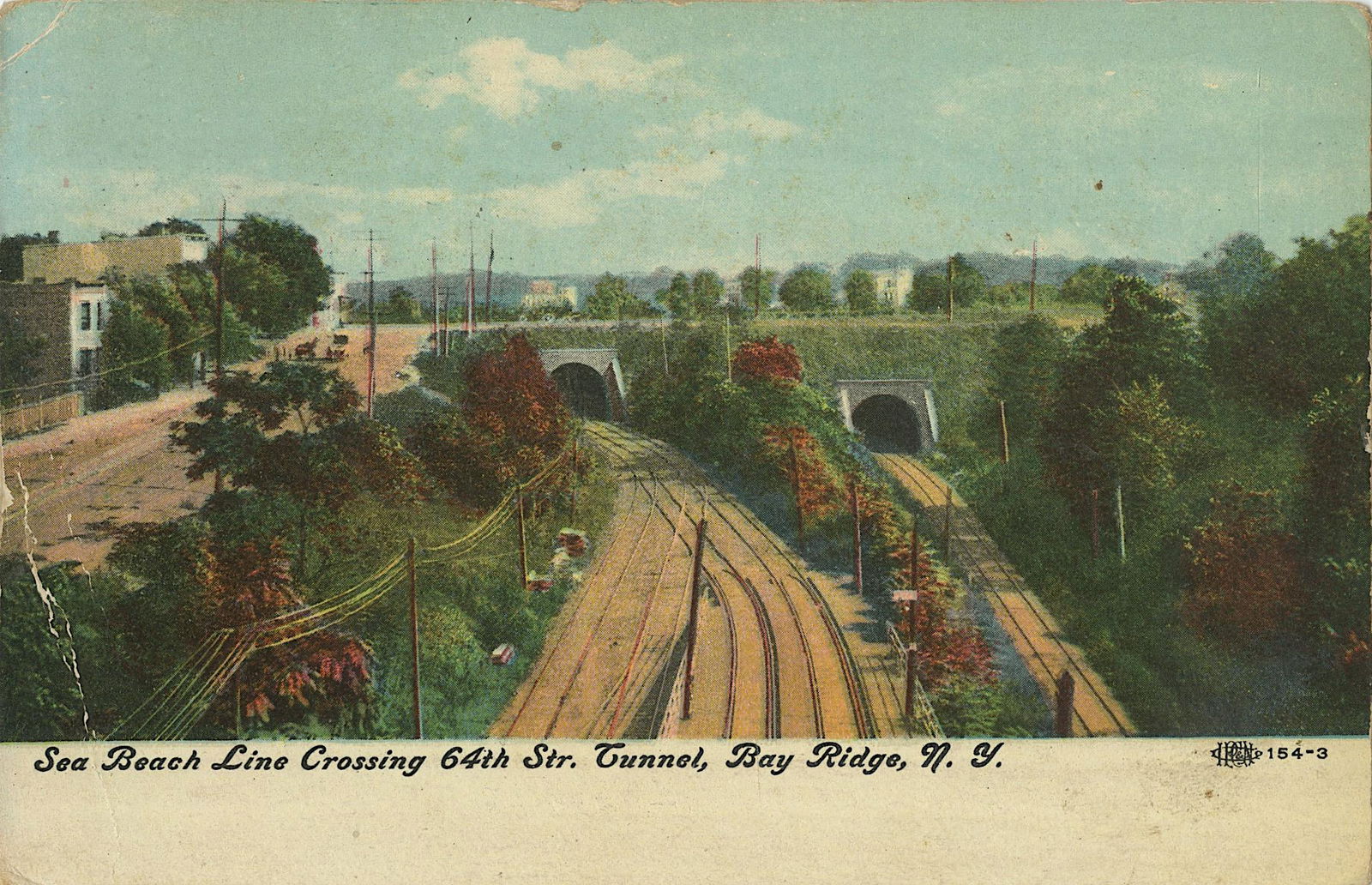 Antique Vintage Rare Postcard New York View (1 of 2)