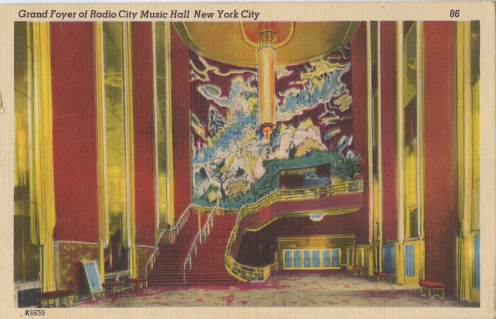 Antique Vintage Rare Postcard New York View (1 of 2)