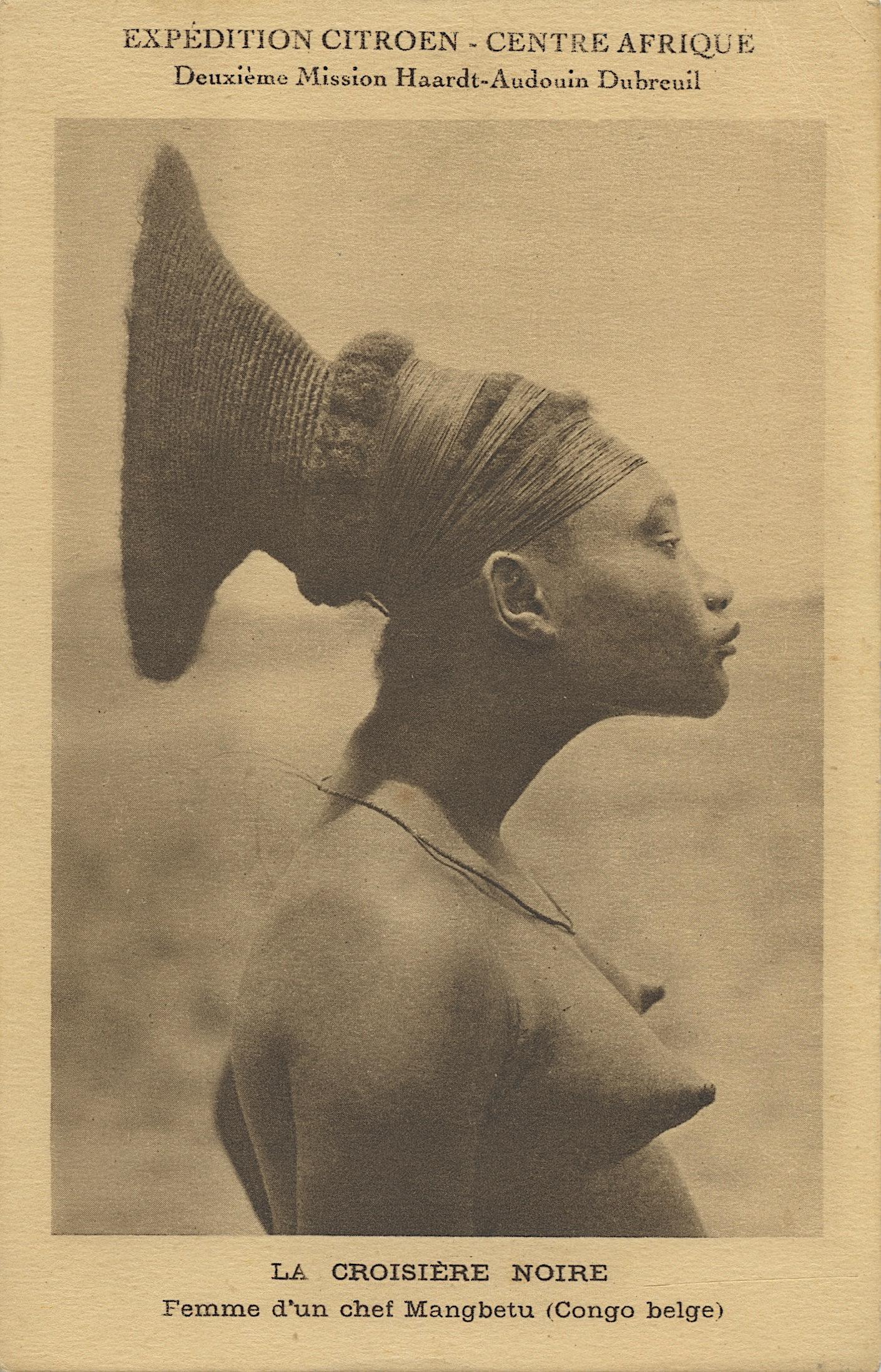 Antique Vintage Rare Postcard African Native (1 of 2)