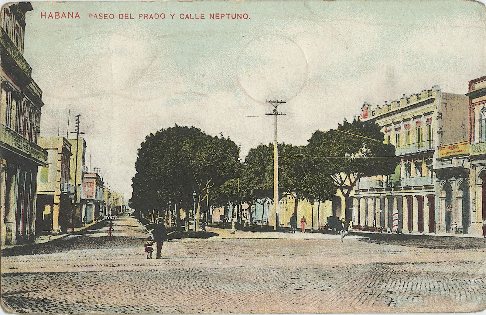 Antique Vintage Rare Postcard  Cuba (1 of 2)