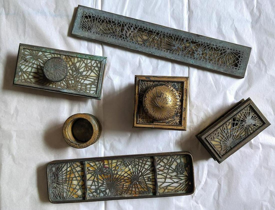 Antique Tiffany Studios Desk Set (1 of 9)