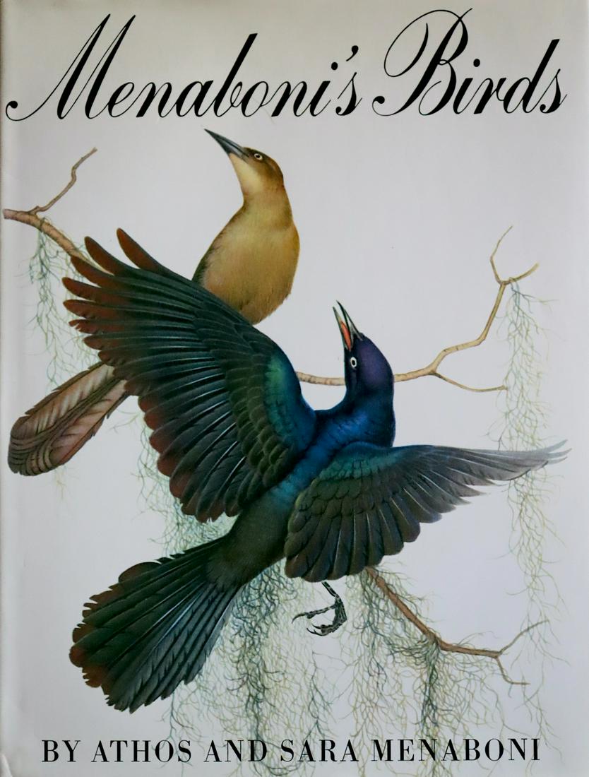 Book Menaboni's Birds by Athos and Sara Menaboni, 1984 (1 of 6)
