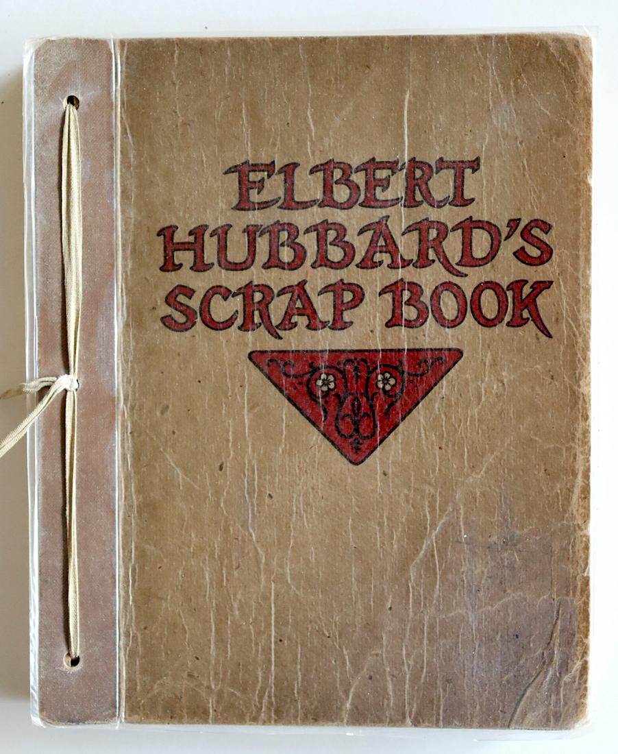 Elbert Hubbard's Scrap Book, 1923 (1 of 4)