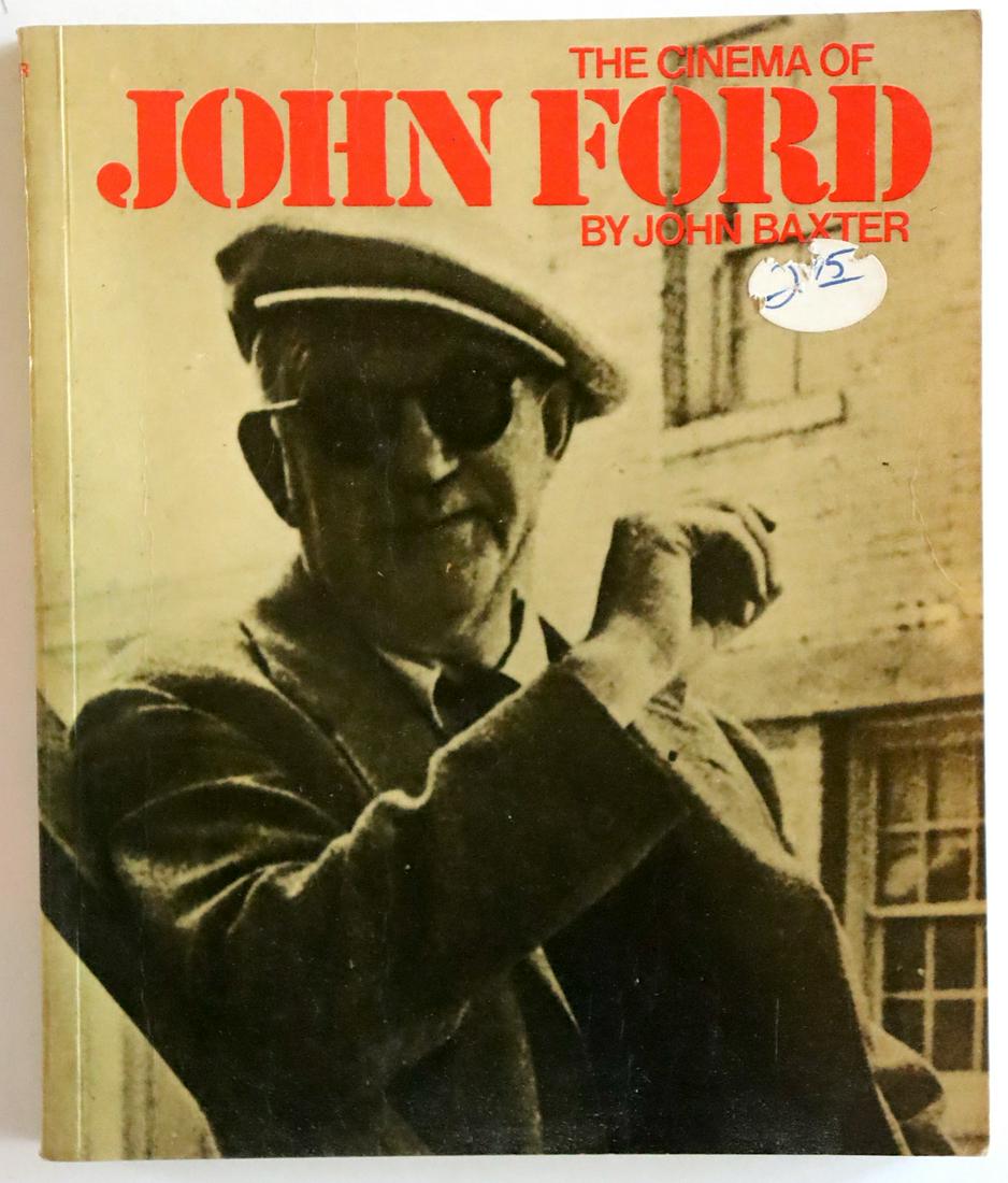 Book The Cinema of John Ford by John Baxter, 1971: Description: The provenance of this item is from a WWII veteran collector in Georgia. This lot is located in Boca Raton, Fl. The shipping by Artelisted will be via USPS - First Class or Priority (trac
