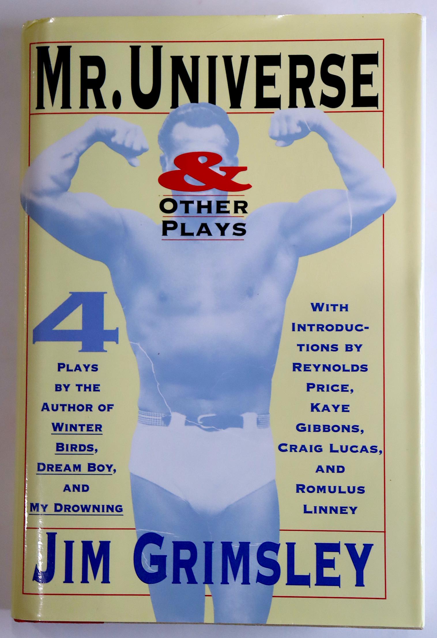 1st Edition Mr.Uniniverse Signed by Jim Grimsley,2009 (1 of 5)