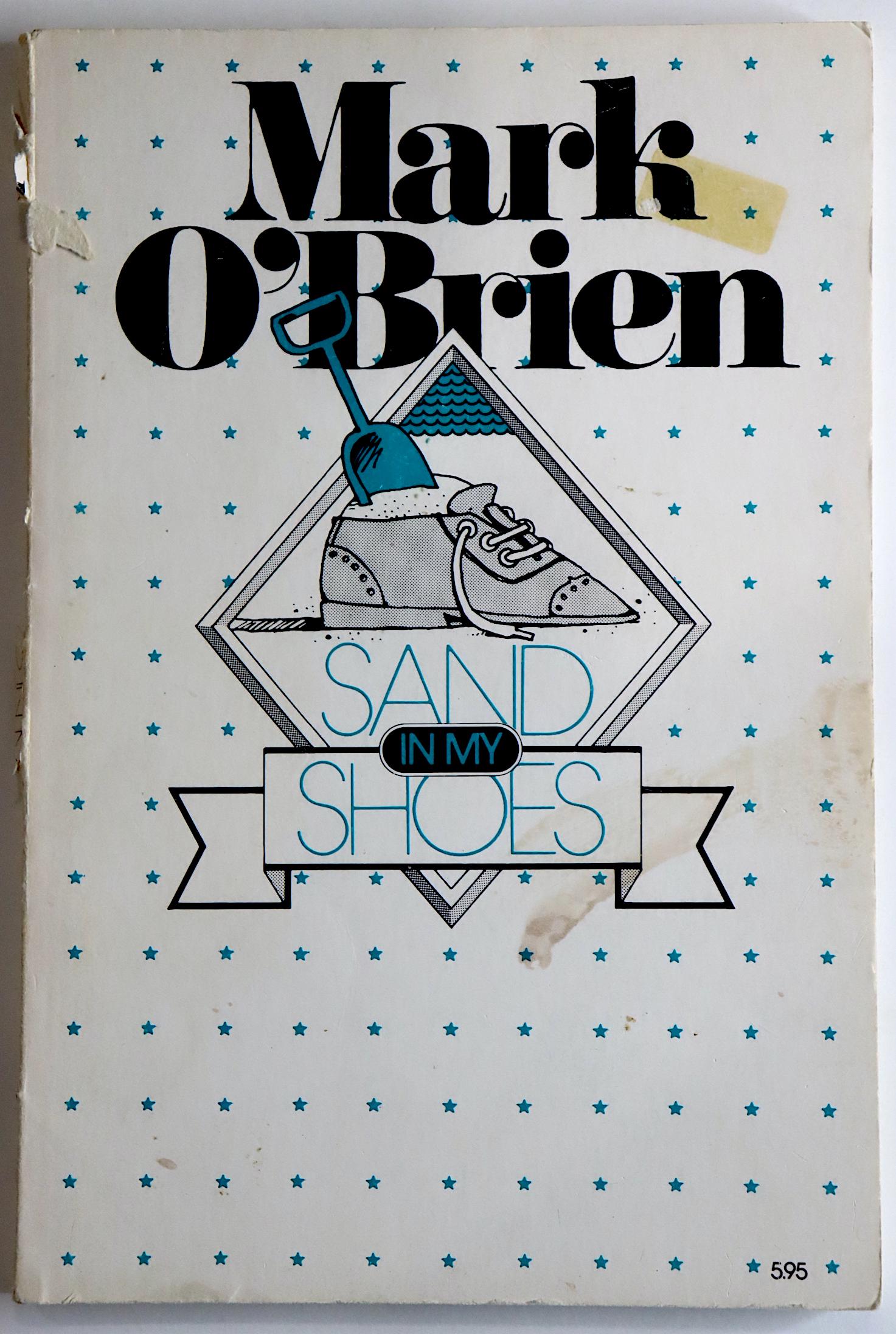 Sand in my Shoes, Gay Novel signed by Mark O'Brien, (1 of 3)