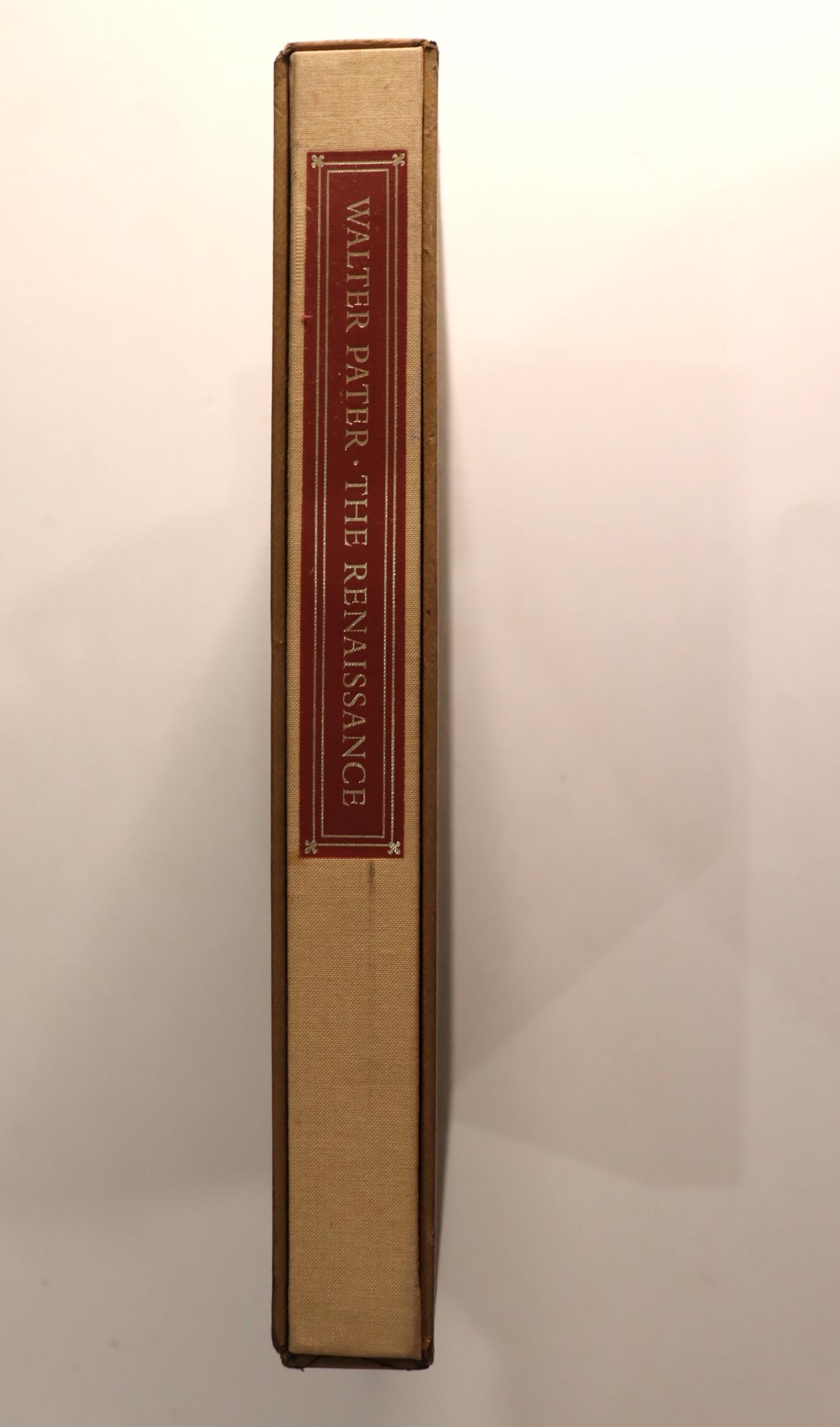 The Limited Editions Club Book The Renaissance, 1961 (1 of 5)