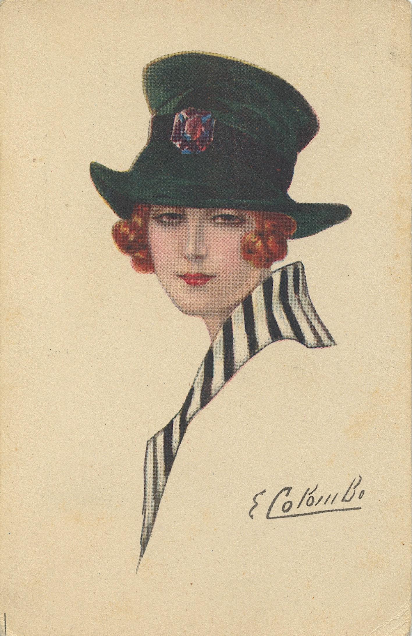 Vintage Antique Postcard  E. Colombo (1 of 2)