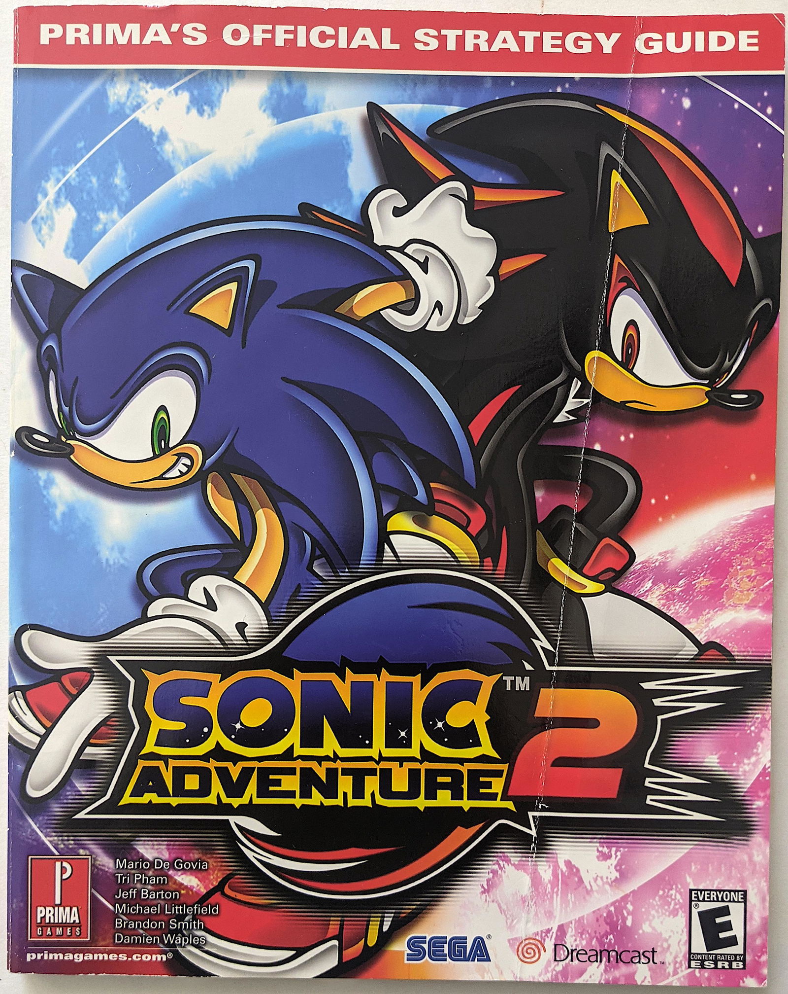 SONIC ADVENTURE 2 Official Strategy Guide (1 of 4)