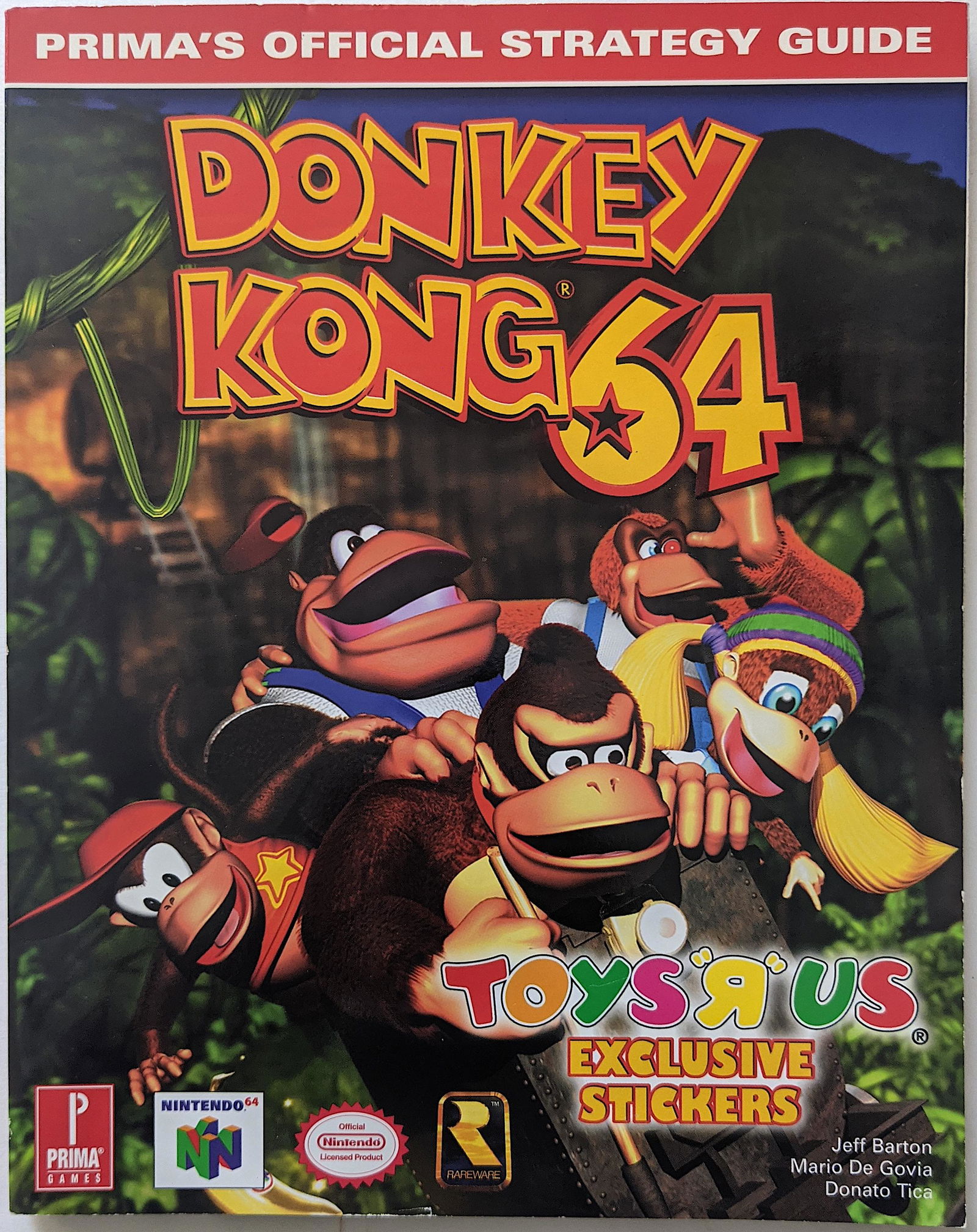 DONKEY KONG 64 Prima's Official Strategy Guide (1 of 3)