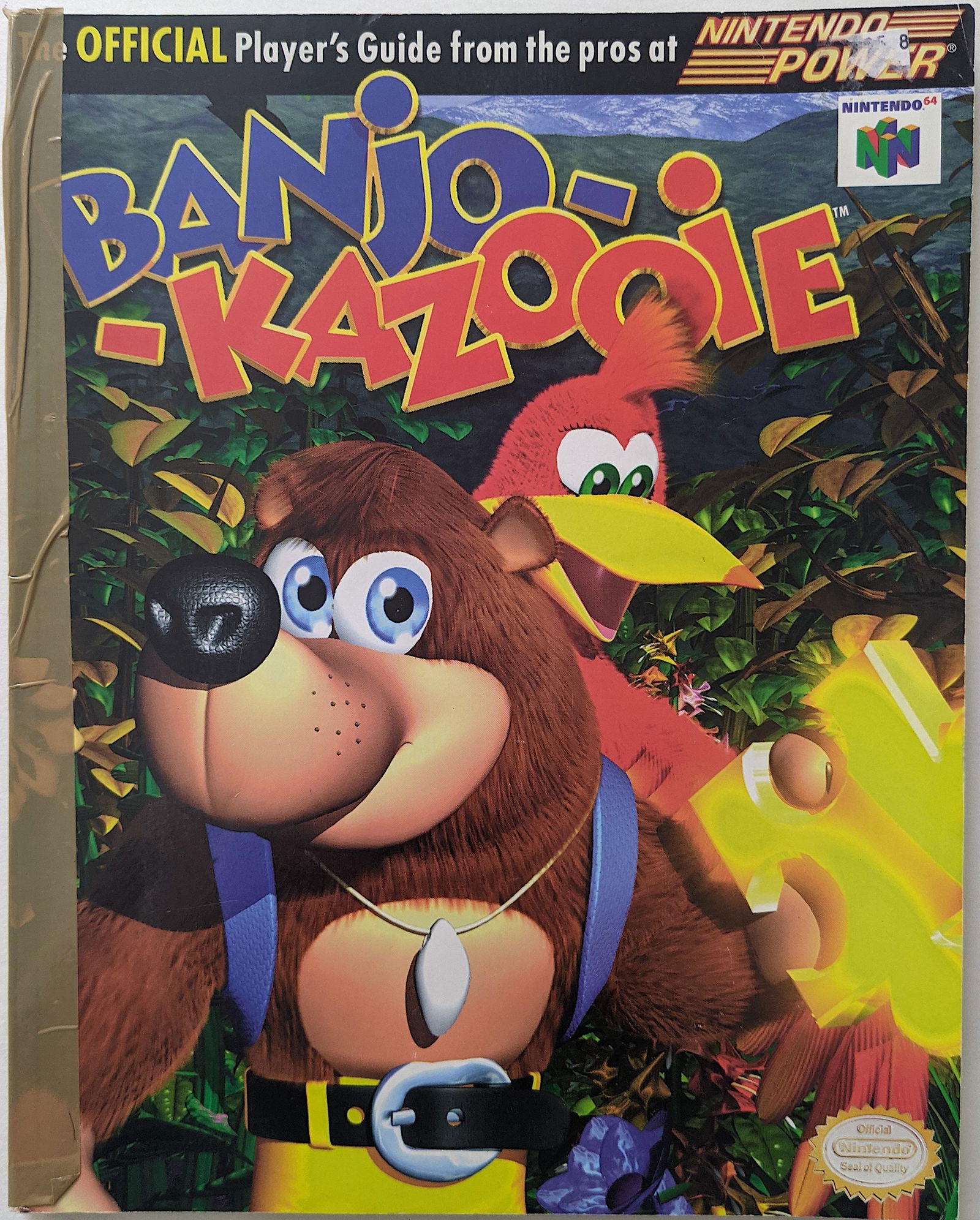 BANJO - KAZOOIE Official Player's Guide Nintendo Power (1 of 4)