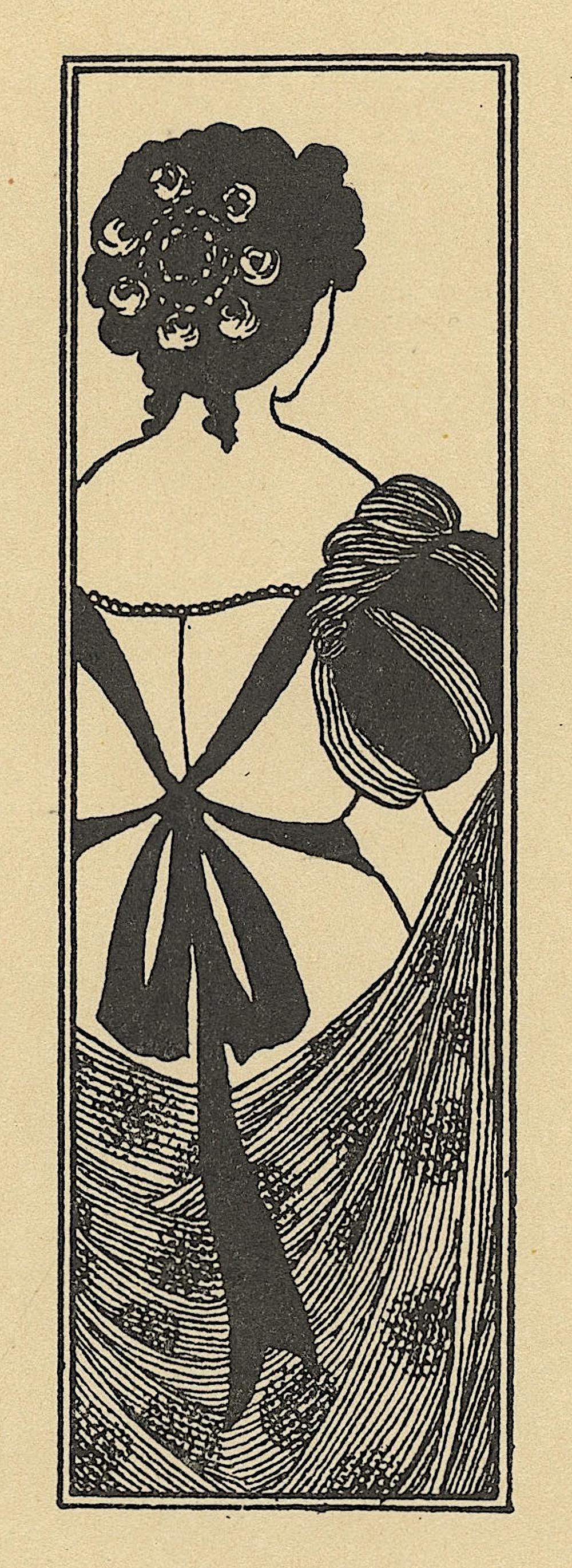 AUBREY BEARDSLEY Antique Lithograph, 1899: Antique Lithograph print produced in England by John Lane London in 1899. Paper dimensions 11" x 8.25". Vincent Beardsley (21 August 1872 â€“ 16 March 1898) was an English illustrator and author.