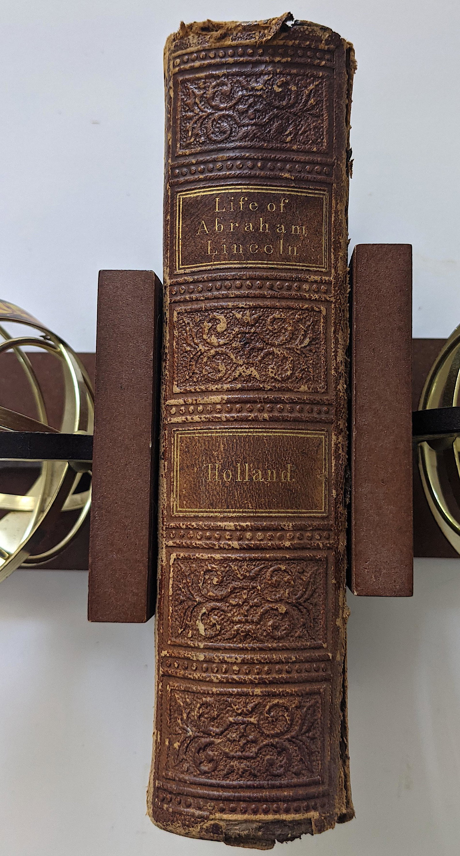 Antique Vintage Rare Book Life Abraham Lincoln, 1866 (1 of 7)