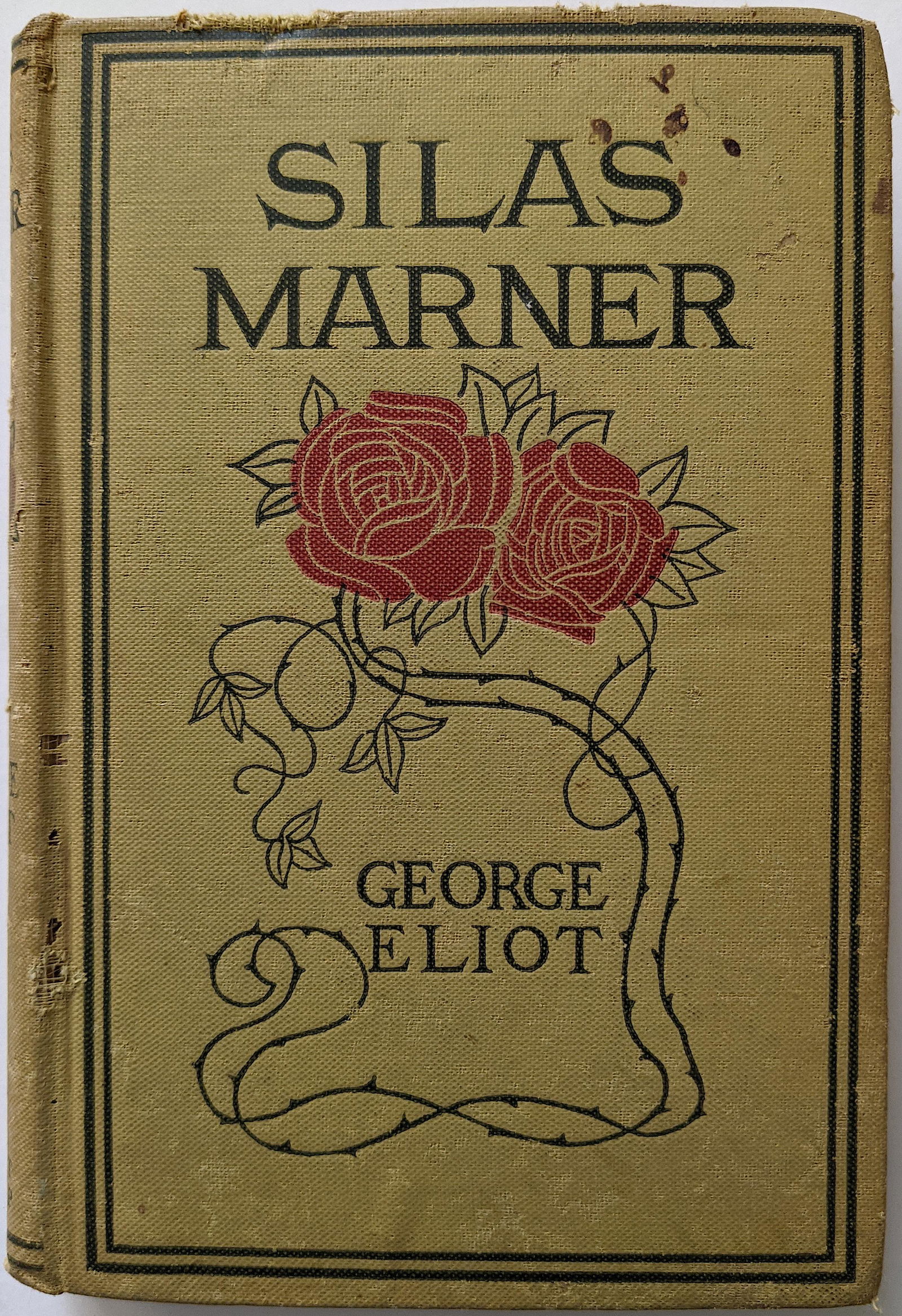 Antique Vintage Rare Book Silas Marner by George Eliot (1 of 2)
