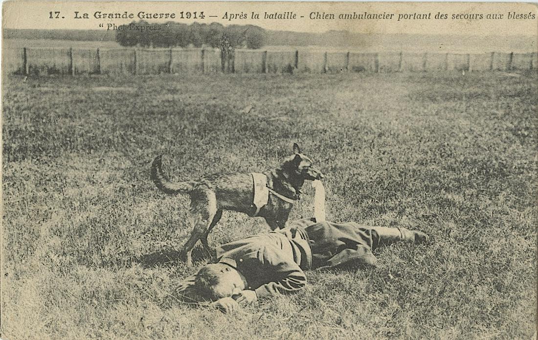 Antique Vintage Rare Postcard Military WWI (1 of 2)