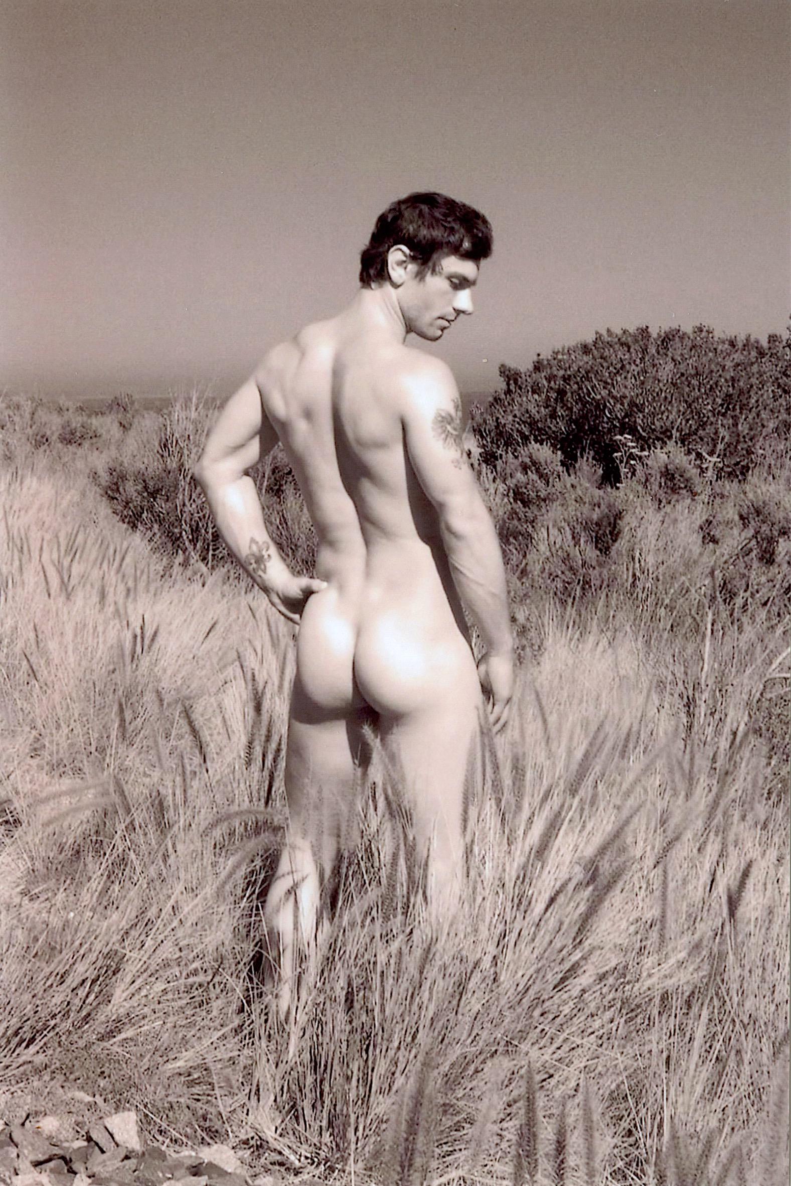 TIM RAY FISHER Artistic Photo Gay Male Nude, Signed: THE ARTIST STATEMENT: I was born out of a rape on November 7, 1969, into a cult in the creepy and corrupt town of Goshen, Indiana. It is a couple of hours from Chicago and an hour from the University 