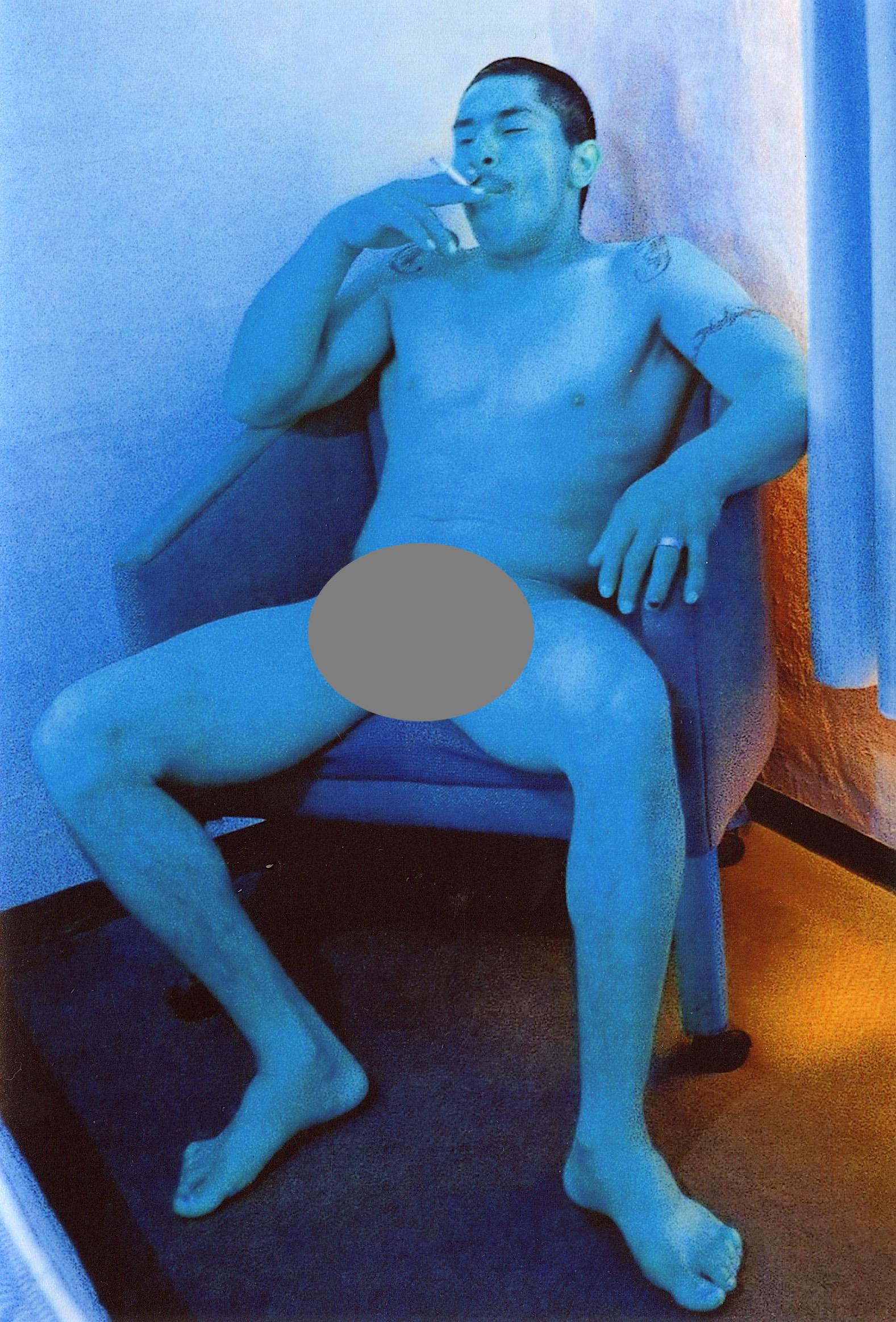 TIM RAY FISHER Artistic Photo Gay Male Nude, Signed: THE ARTIST STATEMENT: I was born out of a rape on November 7, 1969, into a cult in the creepy and corrupt town of Goshen, Indiana. It is a couple of hours from Chicago and an hour from the University 