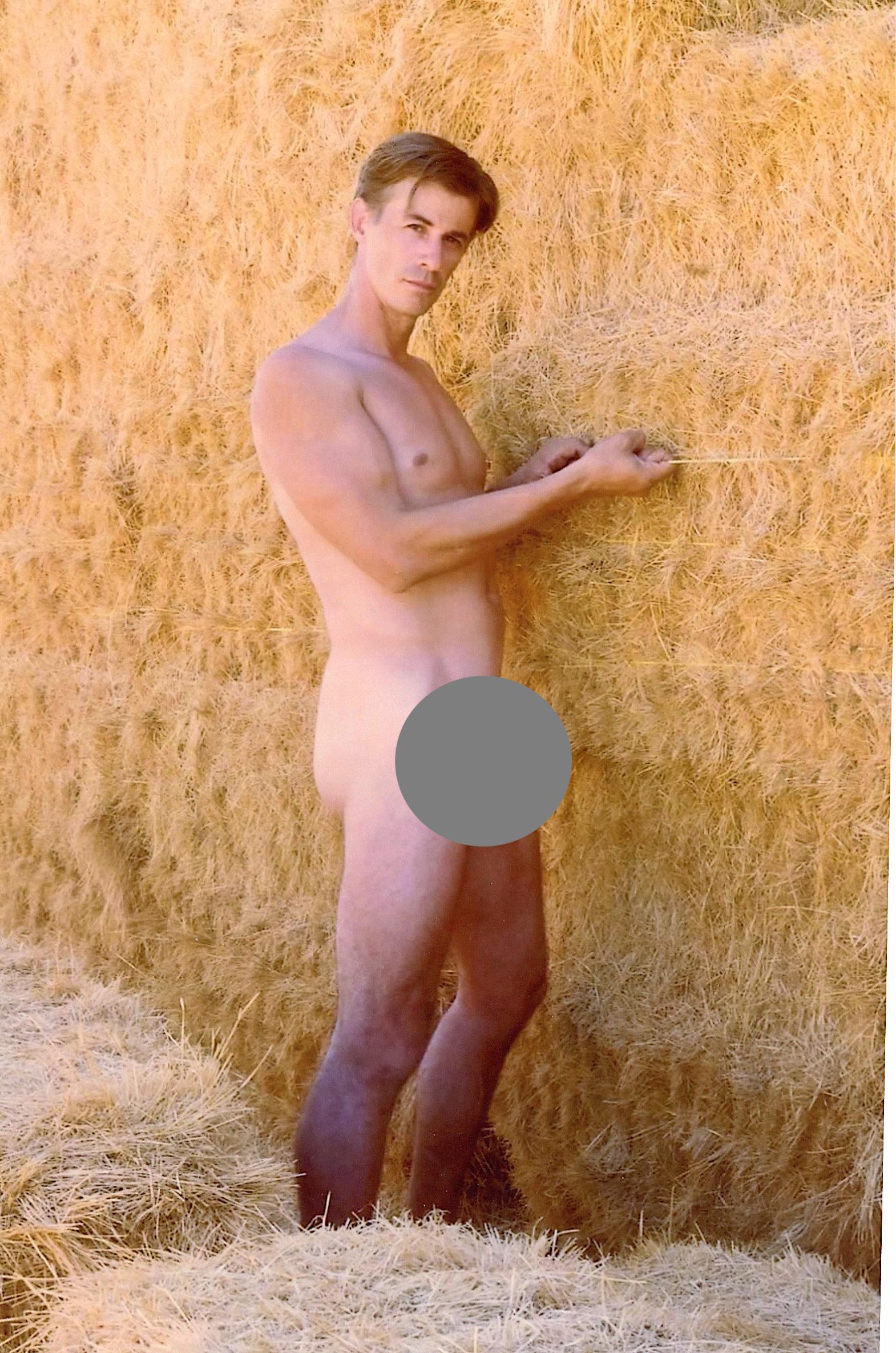 TIM RAY FISHER Artistic Photo Gay Male Nude, Signed: THE ARTIST STATEMENT: I was born out of a rape on November 7, 1969, into a cult in the creepy and corrupt town of Goshen, Indiana. It is a couple of hours from Chicago and an hour from the University 