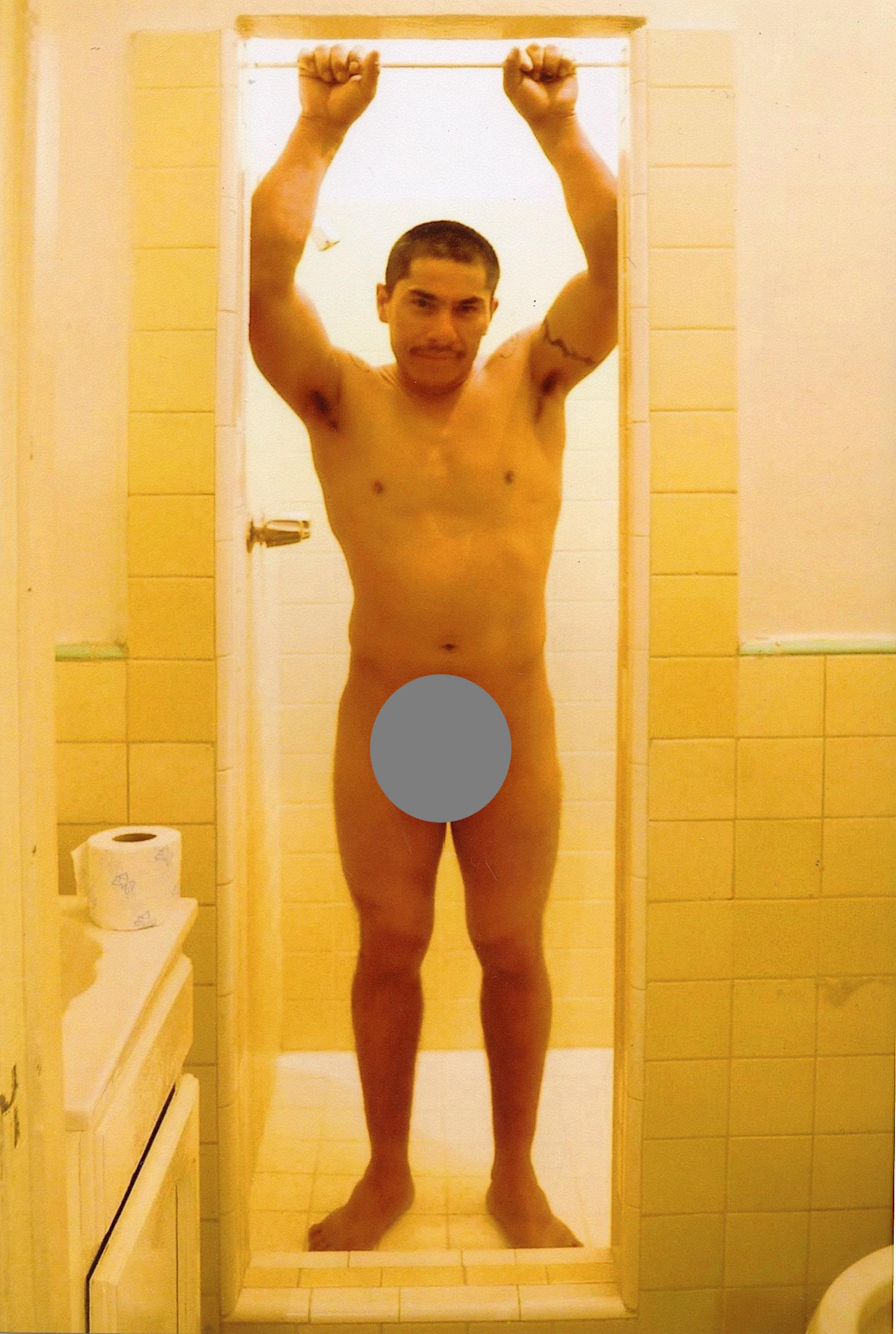 TIM RAY FISHER Artistic Photo Gay Male Nude, Signed: THE ARTIST STATEMENT: I was born out of a rape on November 7, 1969, into a cult in the creepy and corrupt town of Goshen, Indiana. It is a couple of hours from Chicago and an hour from the University 