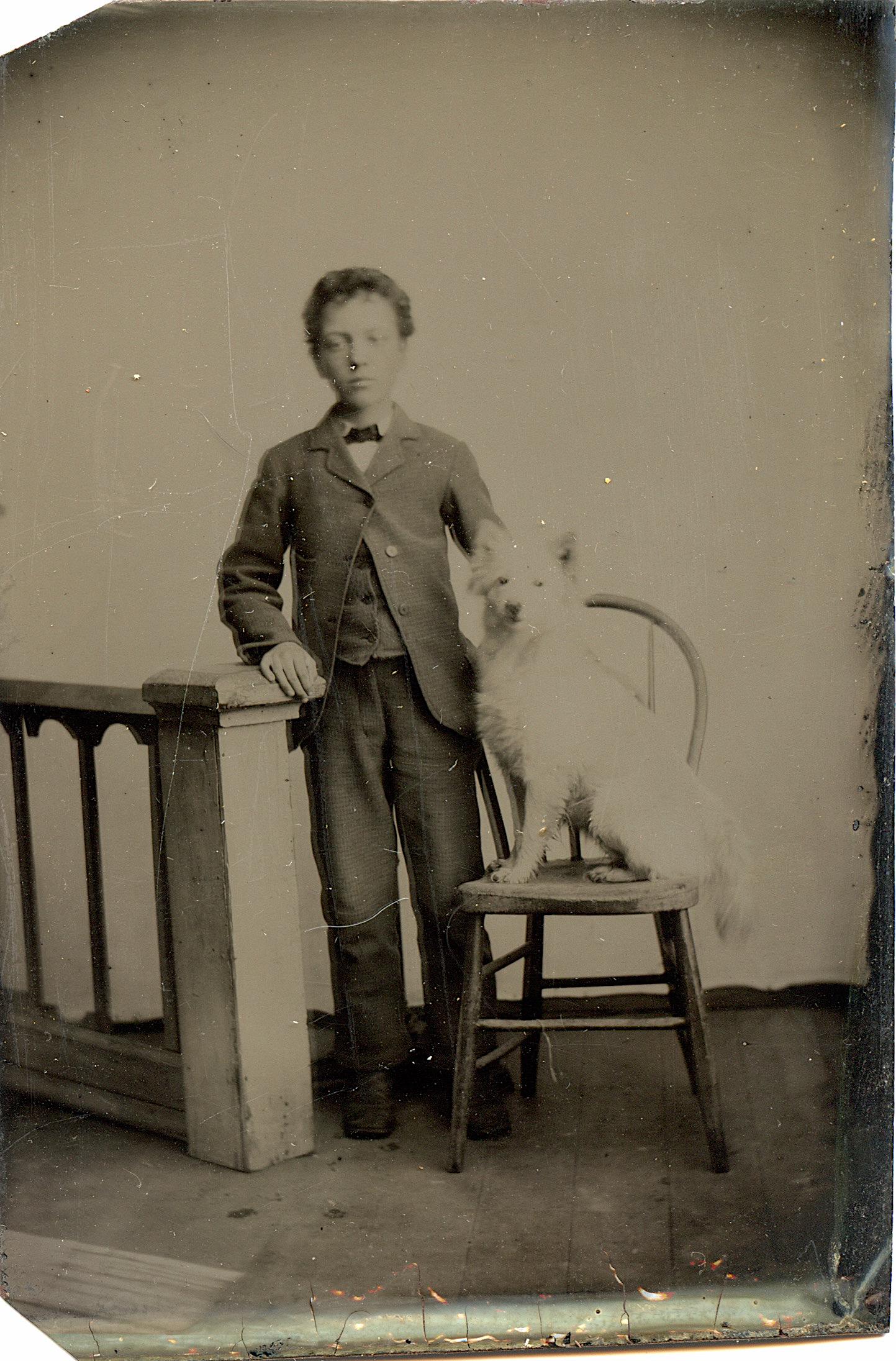 Antique Tintype Photo Civil War Era Americana 19th C. (1 of 2)