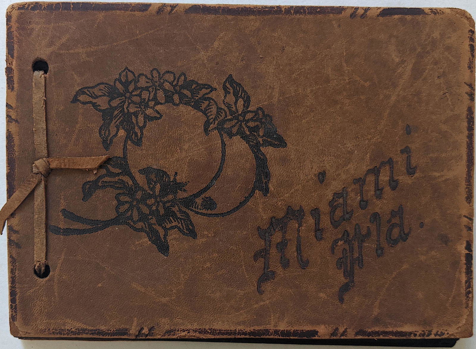 Vintage Antique Book Miami Photo Album 1930s / 1940s (1 of 2)