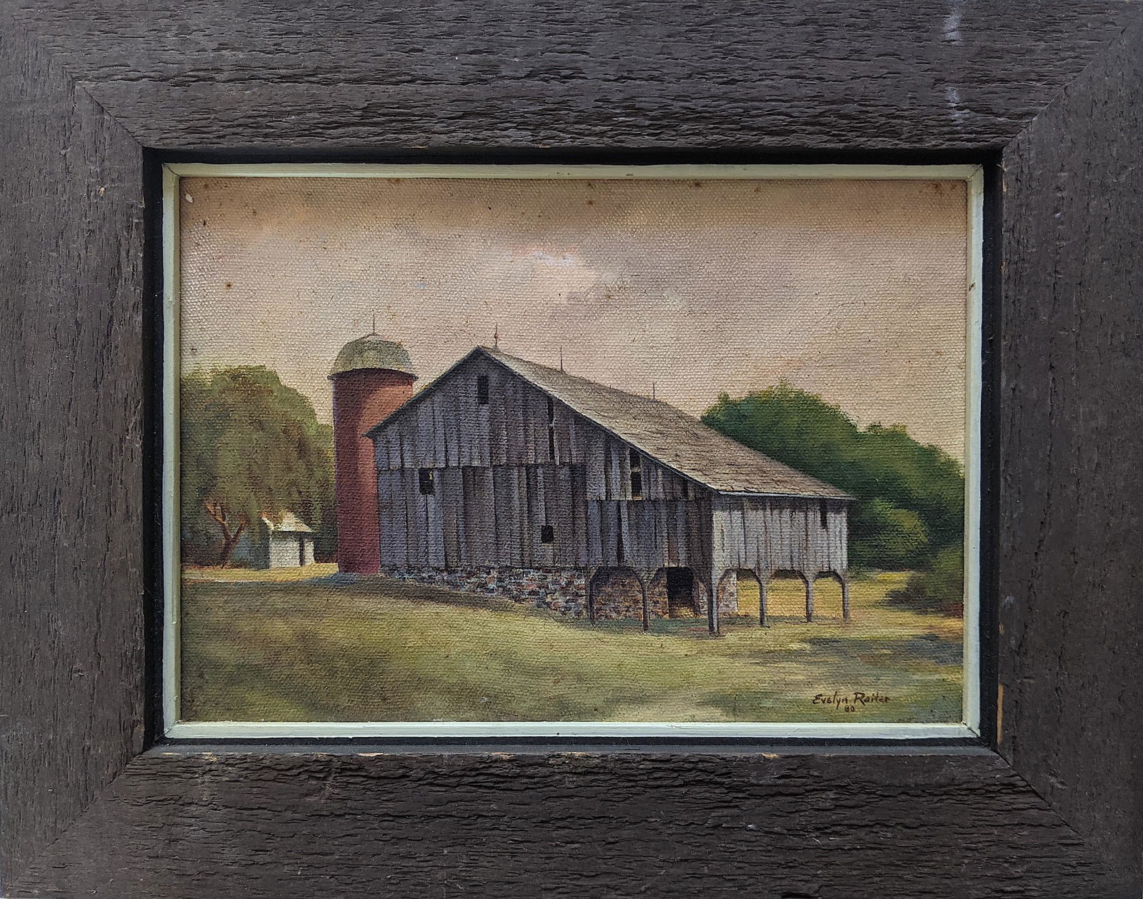 Self-Taught Authentic Original Outsider Folk Art #11 (1 of 2)