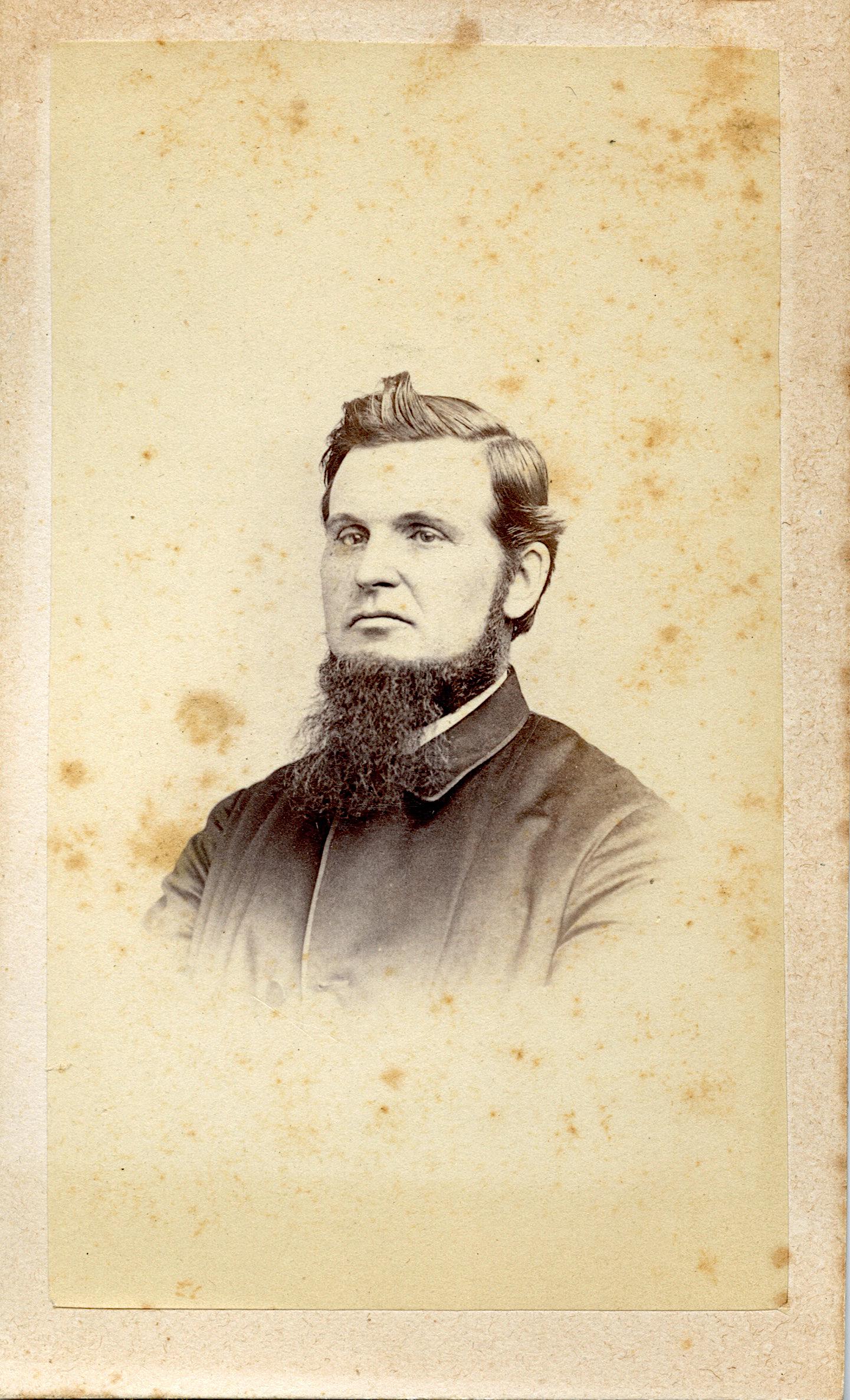 Antique Carte De Visite Photo American 19th. C. (1 of 2)