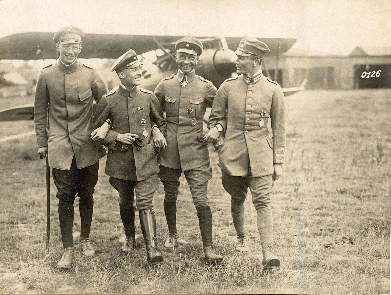 Scarce Antique Photo German Aviation Red Baron Era (1 of 2)